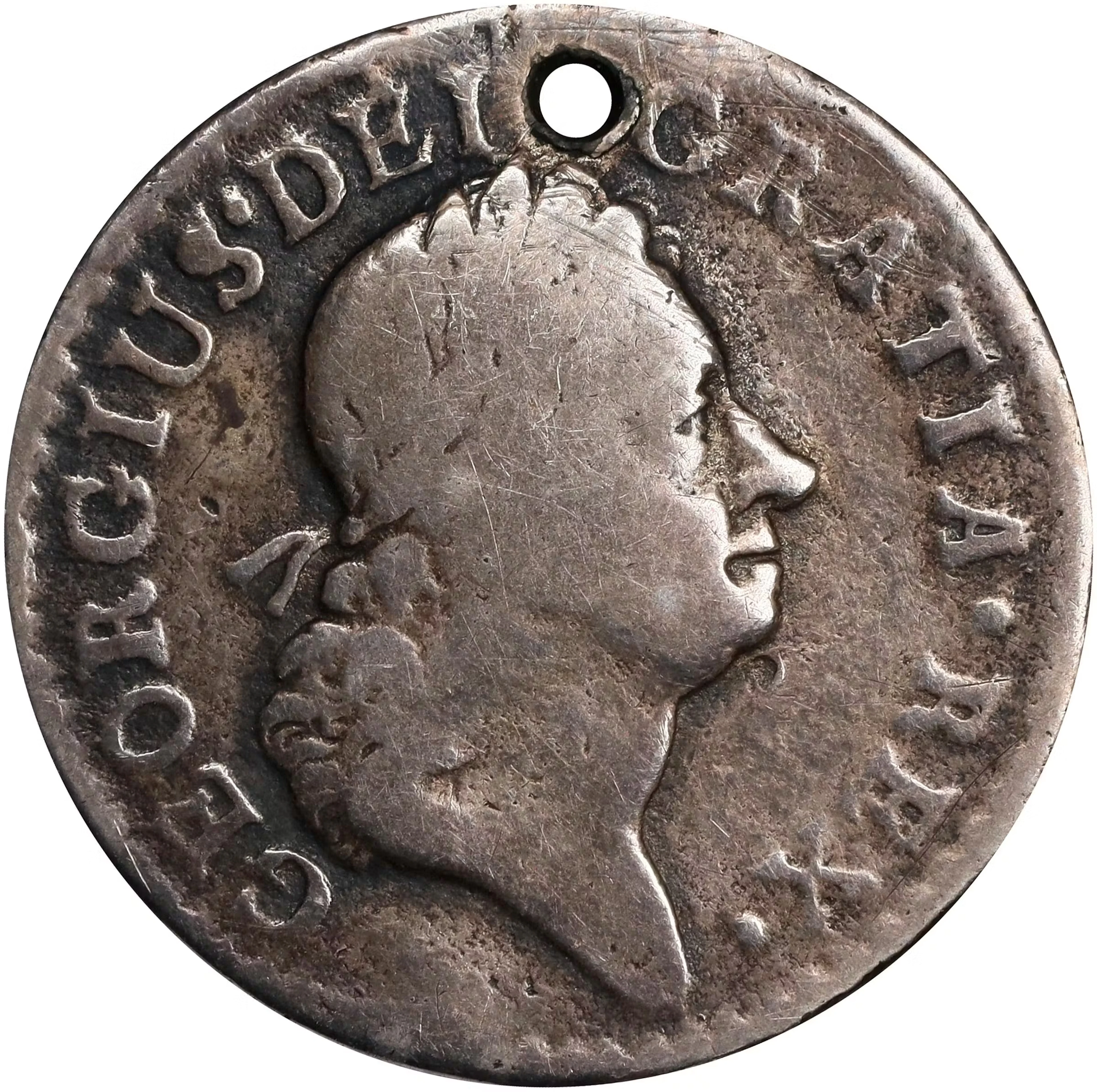 1723 Wood's Hibernia Farthing. Martin 3.2-Bb.1, W-12290. Rarity-3.
