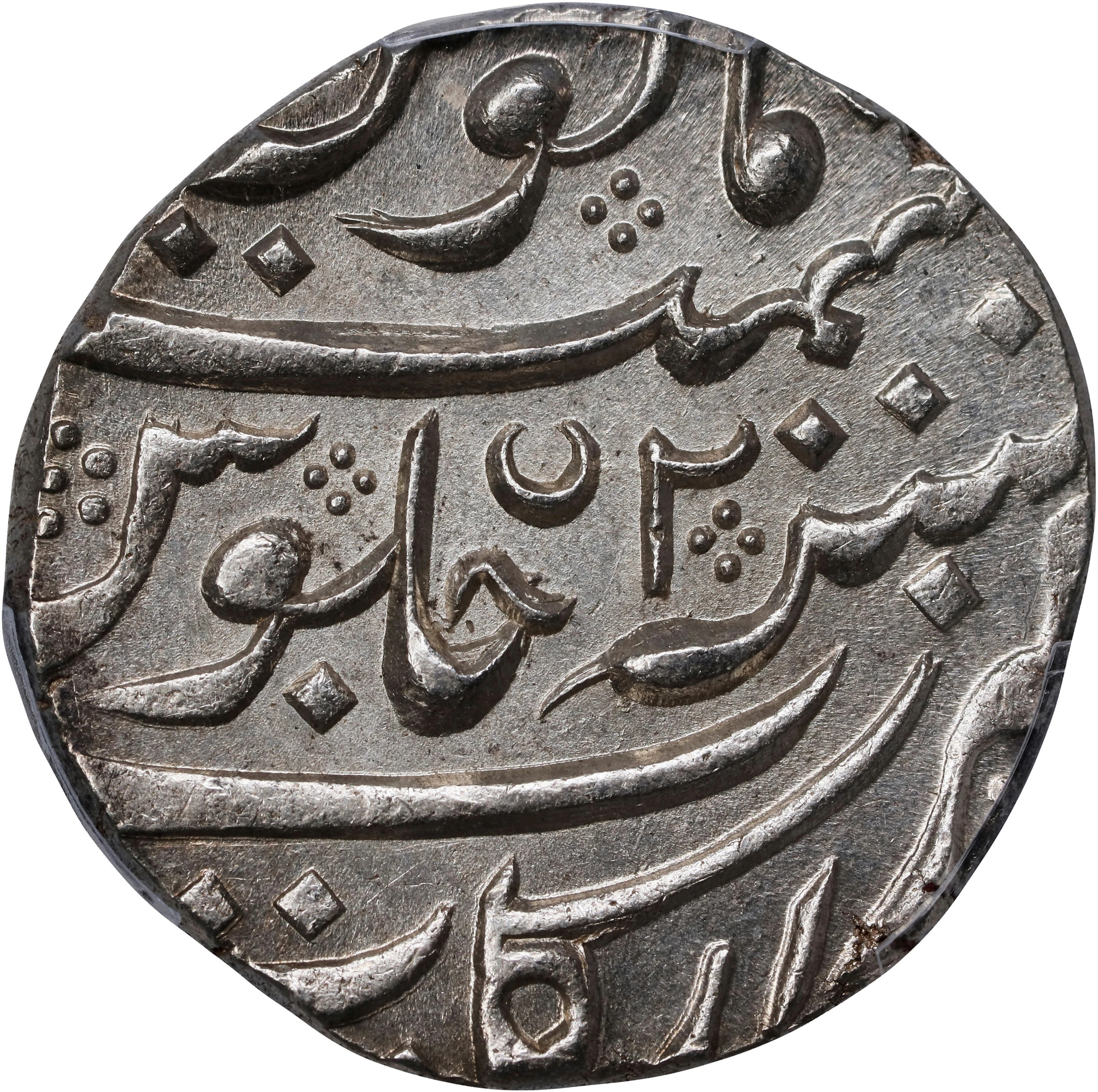 INDIA. French India. Rupee, AH 1162 Year 2 (1748/9). Arcot Mint. In