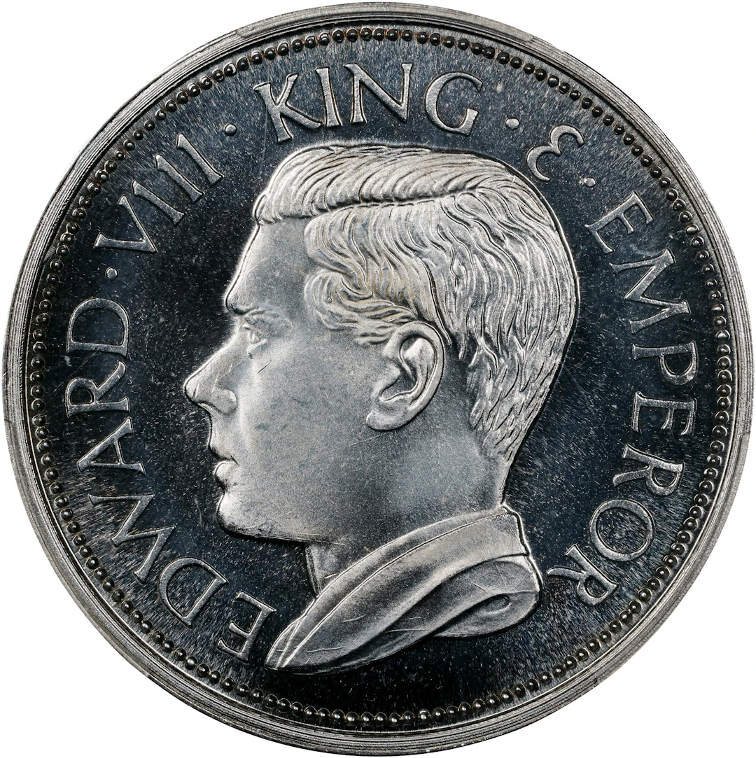HONG KONG (SAR). Fantasy Silver Crown, "1936" (1984). Edward VIII.