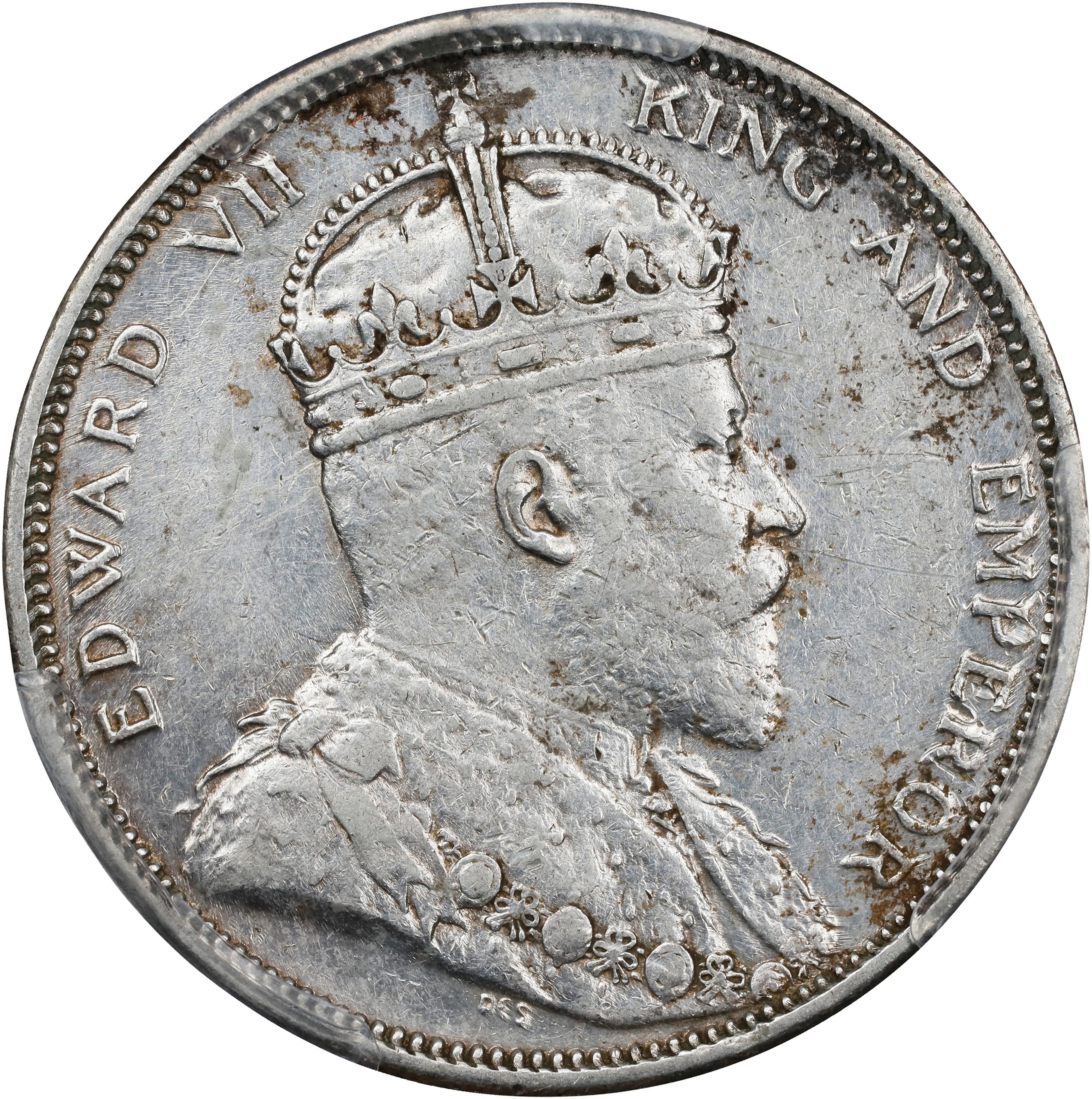 STRAITS SETTLEMENTS. Dollar, 1903-B. Bombay Mint. Edward VII. PCGS