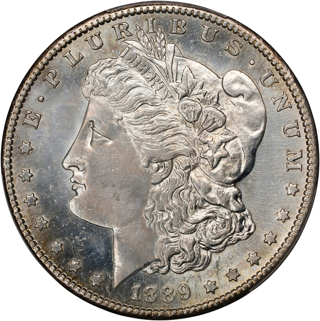 1889-S Morgan Silver Dollar. AU Details--Surfaces Smoothed (PCGS).