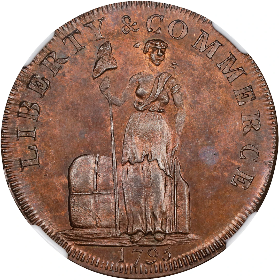 1795 Talbot, Allum & Lee Cent / Blofield Cavalry Mule. Fuld Mule-6