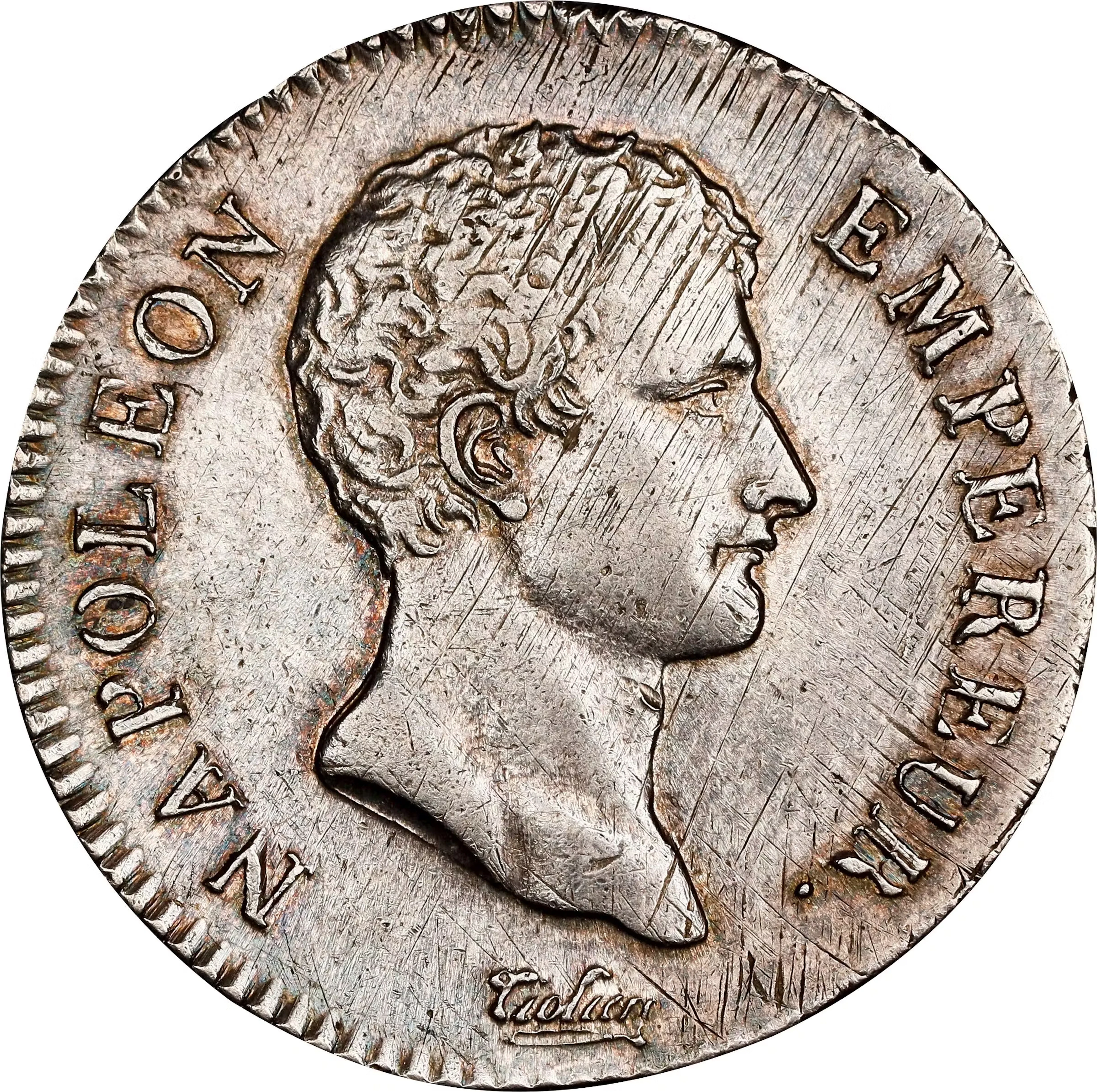 FRANCE. Empire. 2 Francs, Year 14-I (1805/6). Limoges Mint. Napoleon