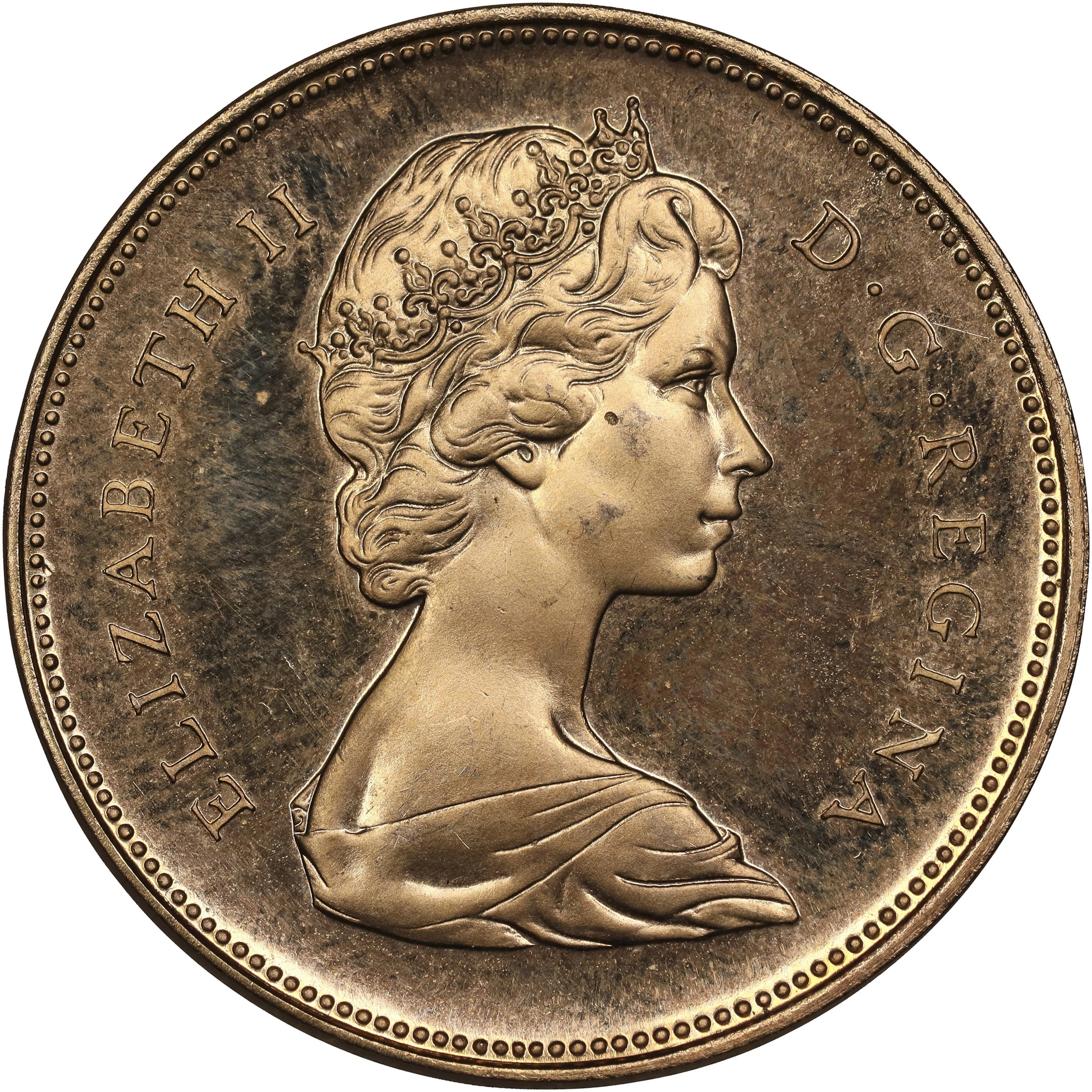(0.529 oz, 16.454 g AGW). Canada. 1967 Confederation Gold $20.