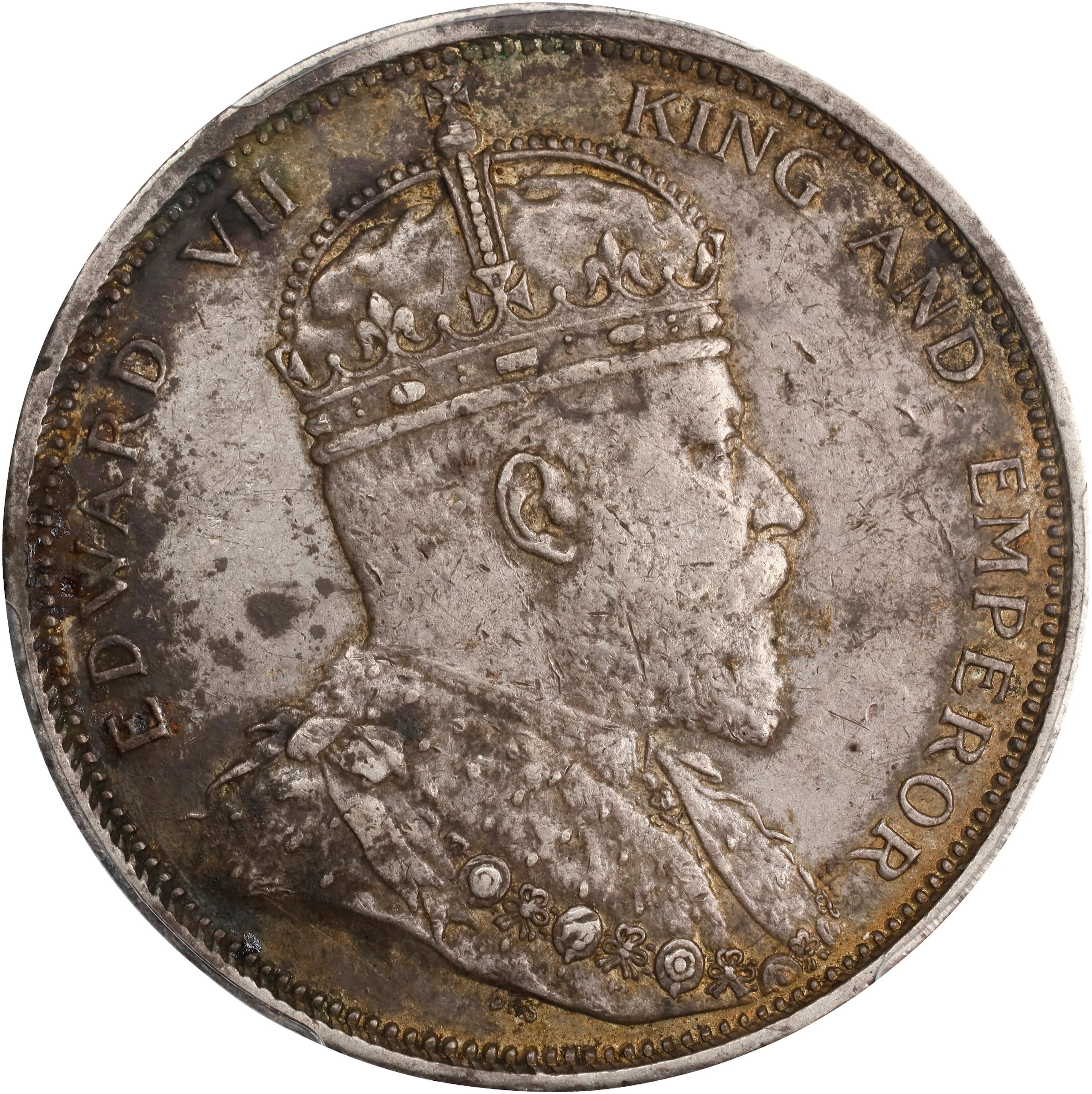 STRAITS SETTLEMENTS. Dollar, 1903-B. Bombay Mint. Edward VII. PCGS