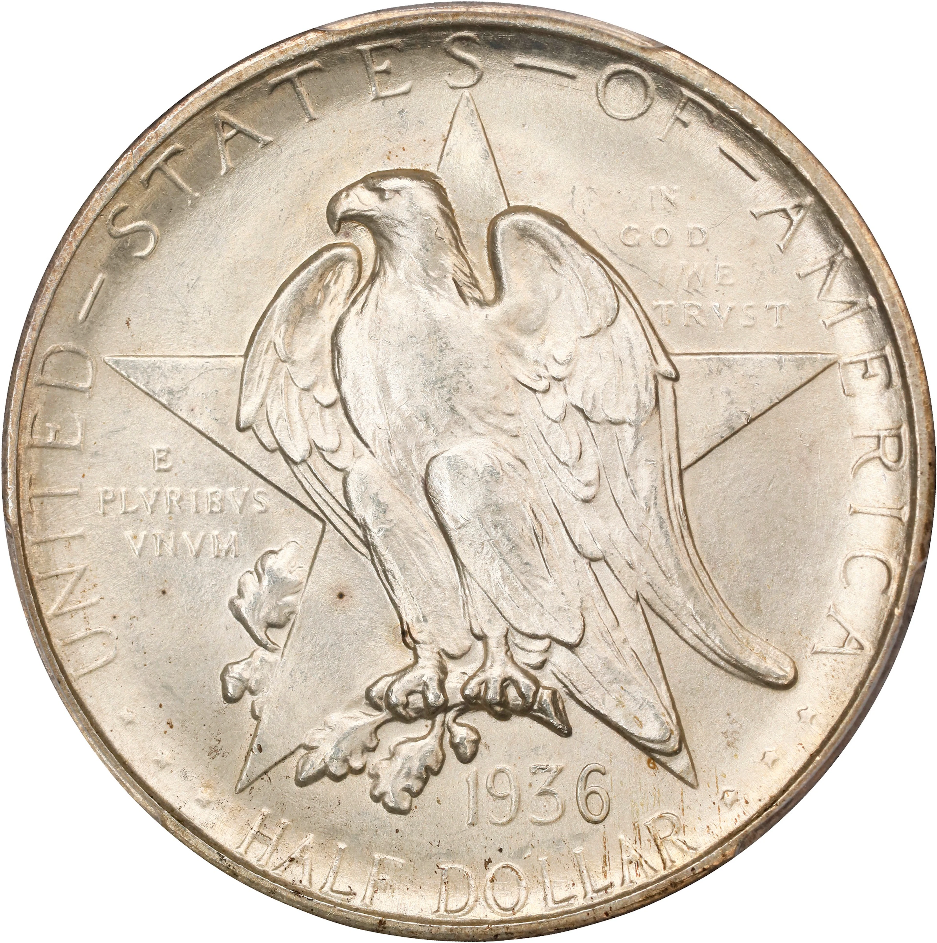 1936-S Texas Independence Centennial. MS-65 (PCGS).