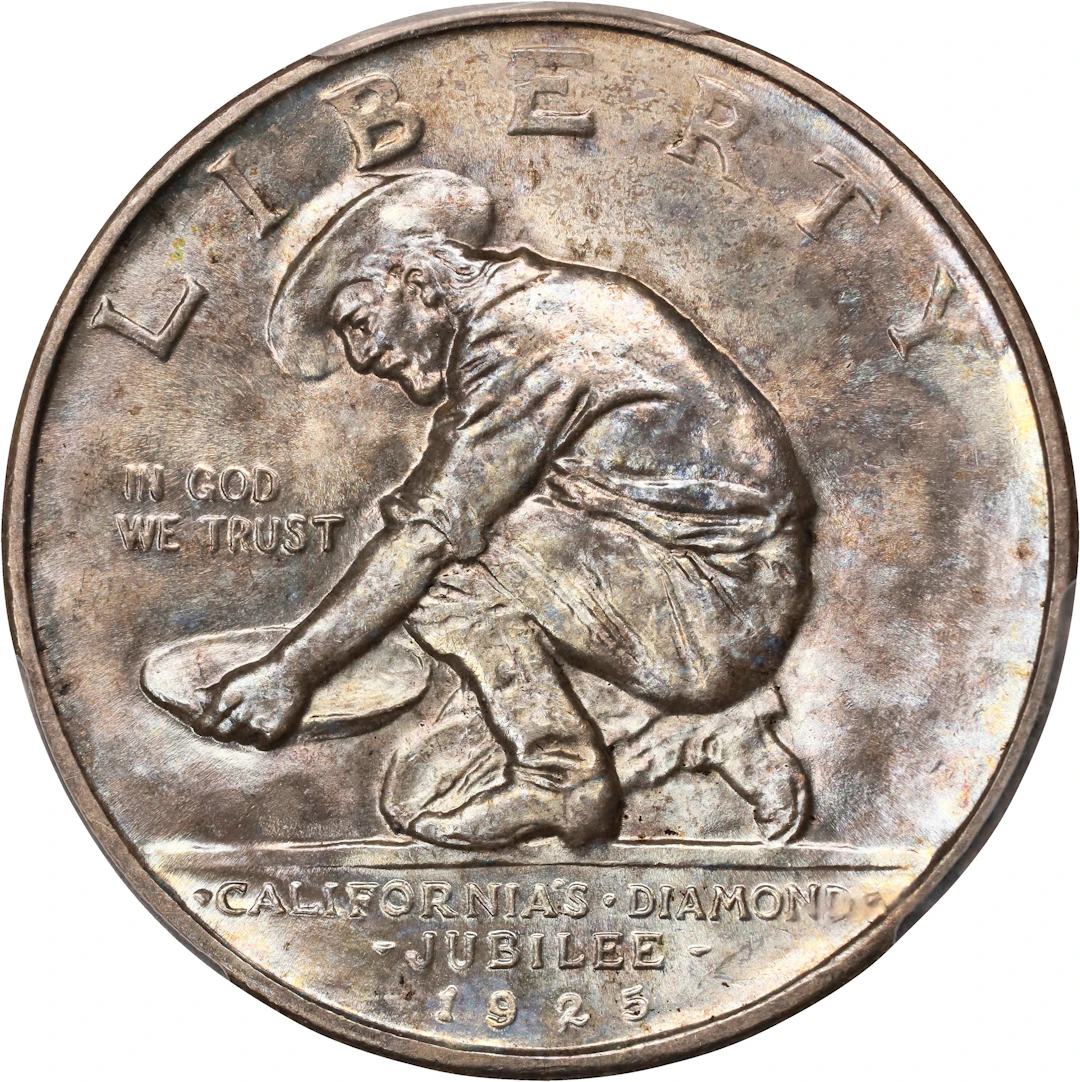 1925-S California Diamond Jubilee. MS-64 (PCGS).