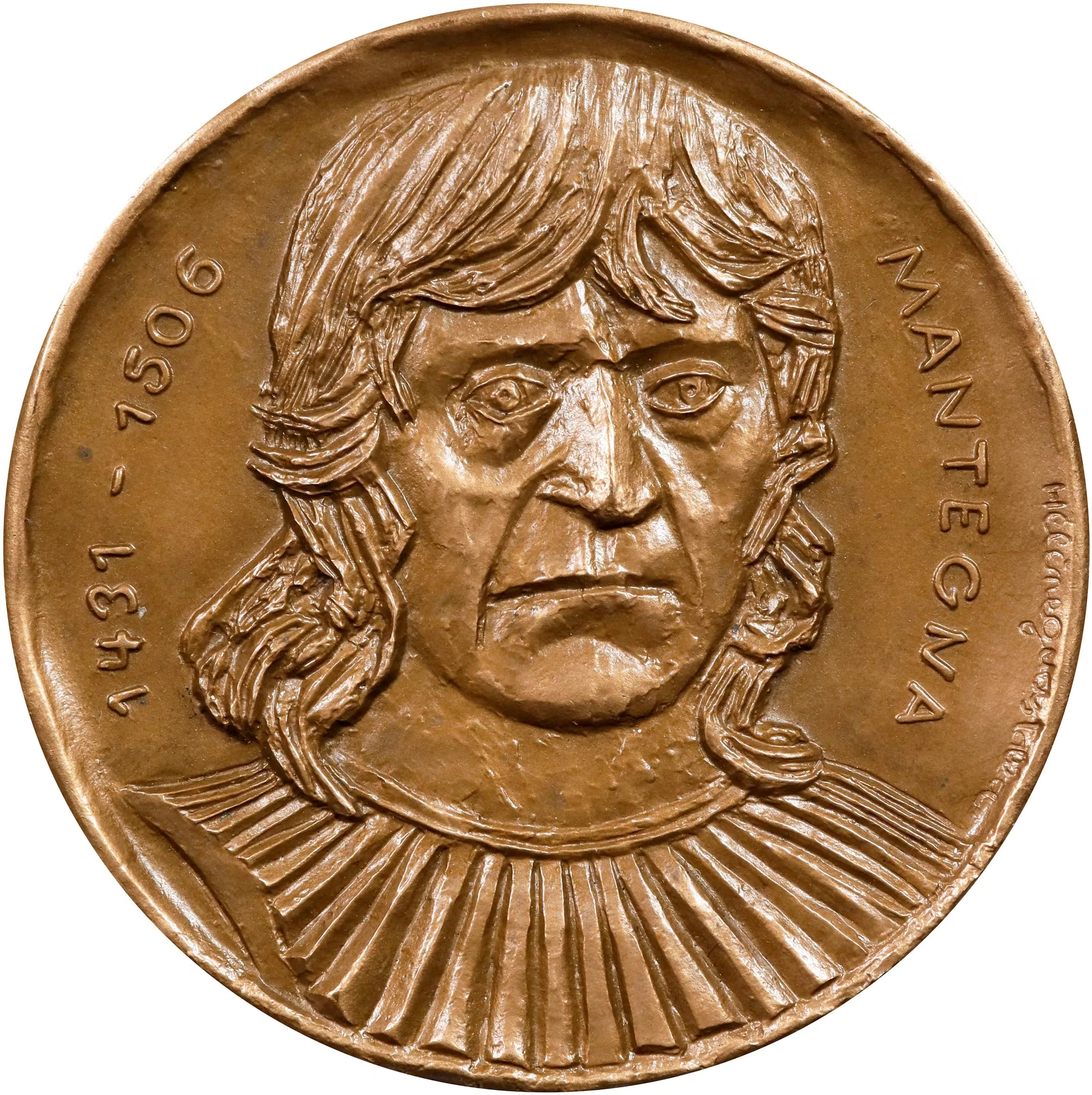 FRANCE. Mantegna Bronze Medal, 1967. Paris Mint. GEM UNCIRCULATED.