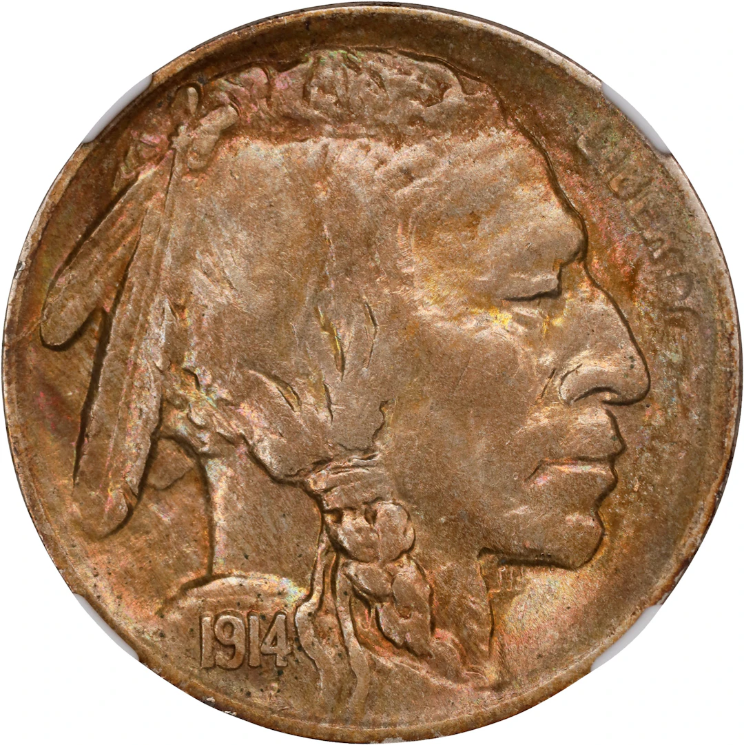 1914-S Buffalo Nickel. MS-62 (NGC).