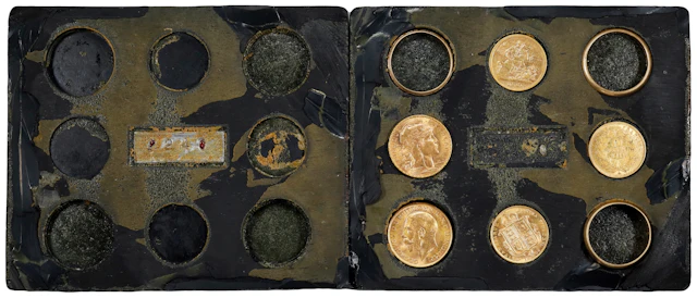 United States Department of Defense Gold Barter Kit for World War