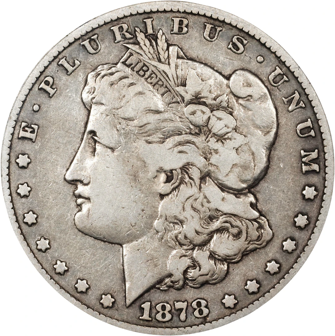 1878-CC Morgan Silver Dollar. VG-8 (PCGS).