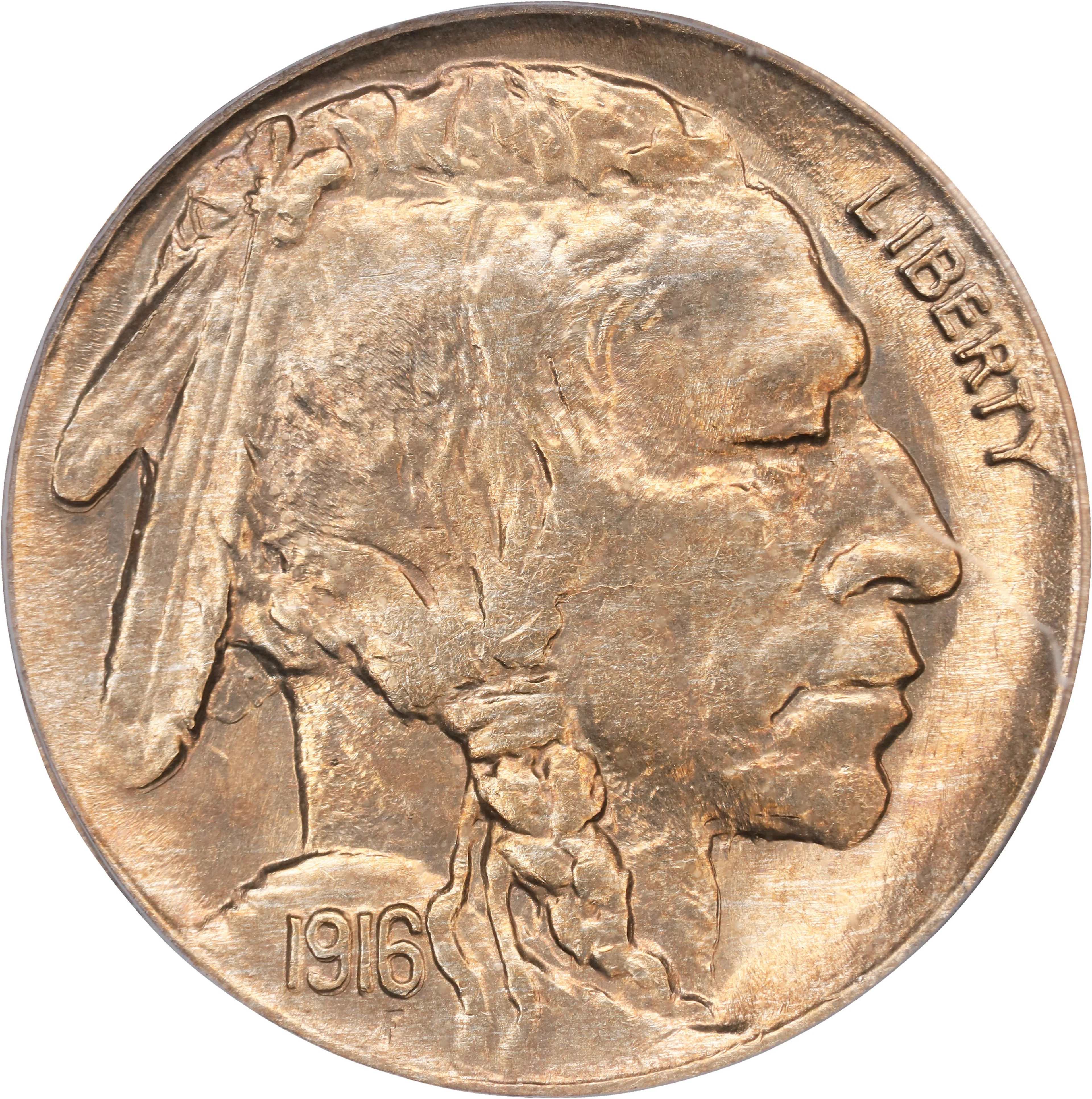 1916 Buffalo Nickel. MS-65 (PCGS).