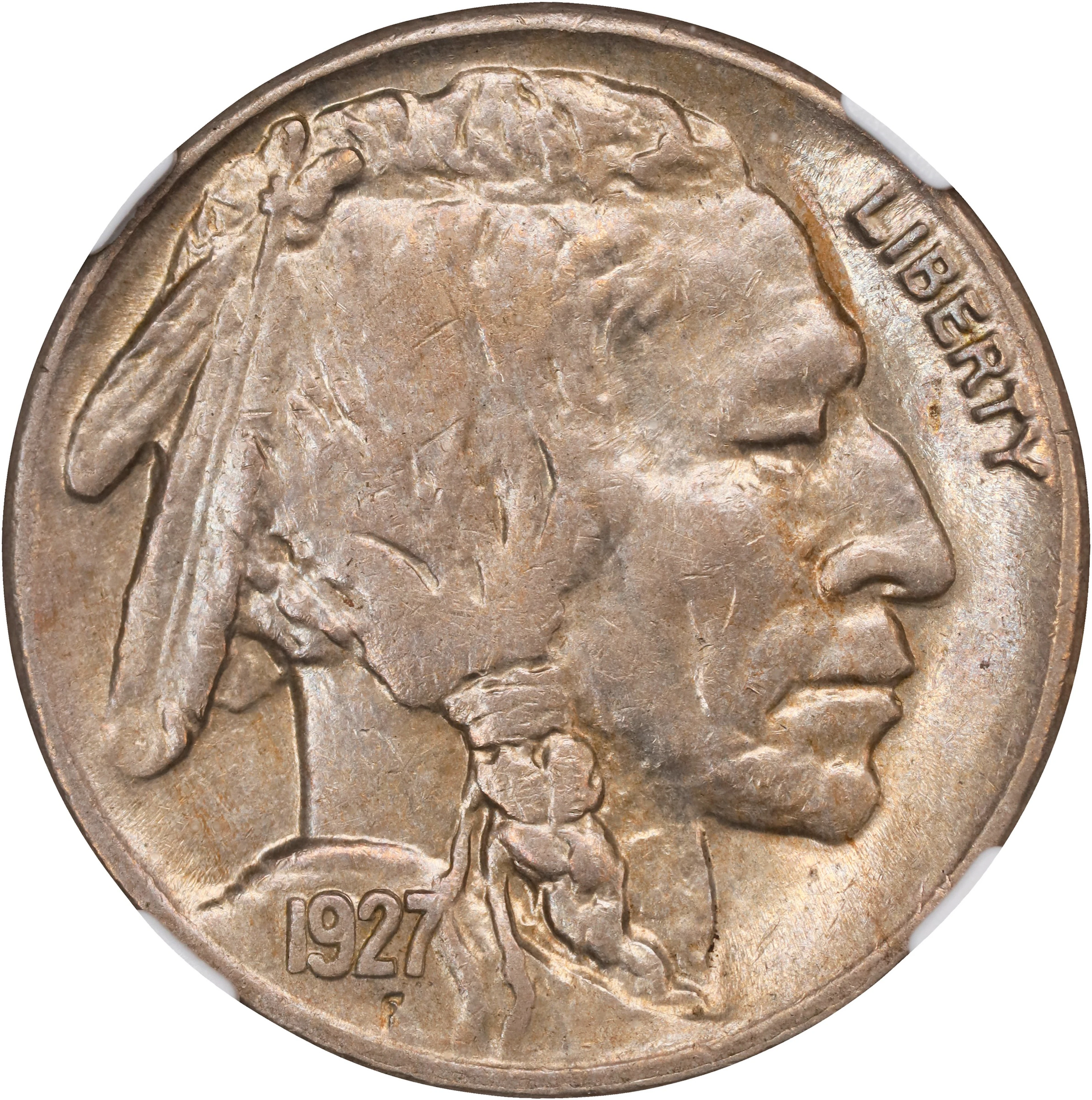 1927-S Buffalo Nickel. AU-55 (NGC). CAC.