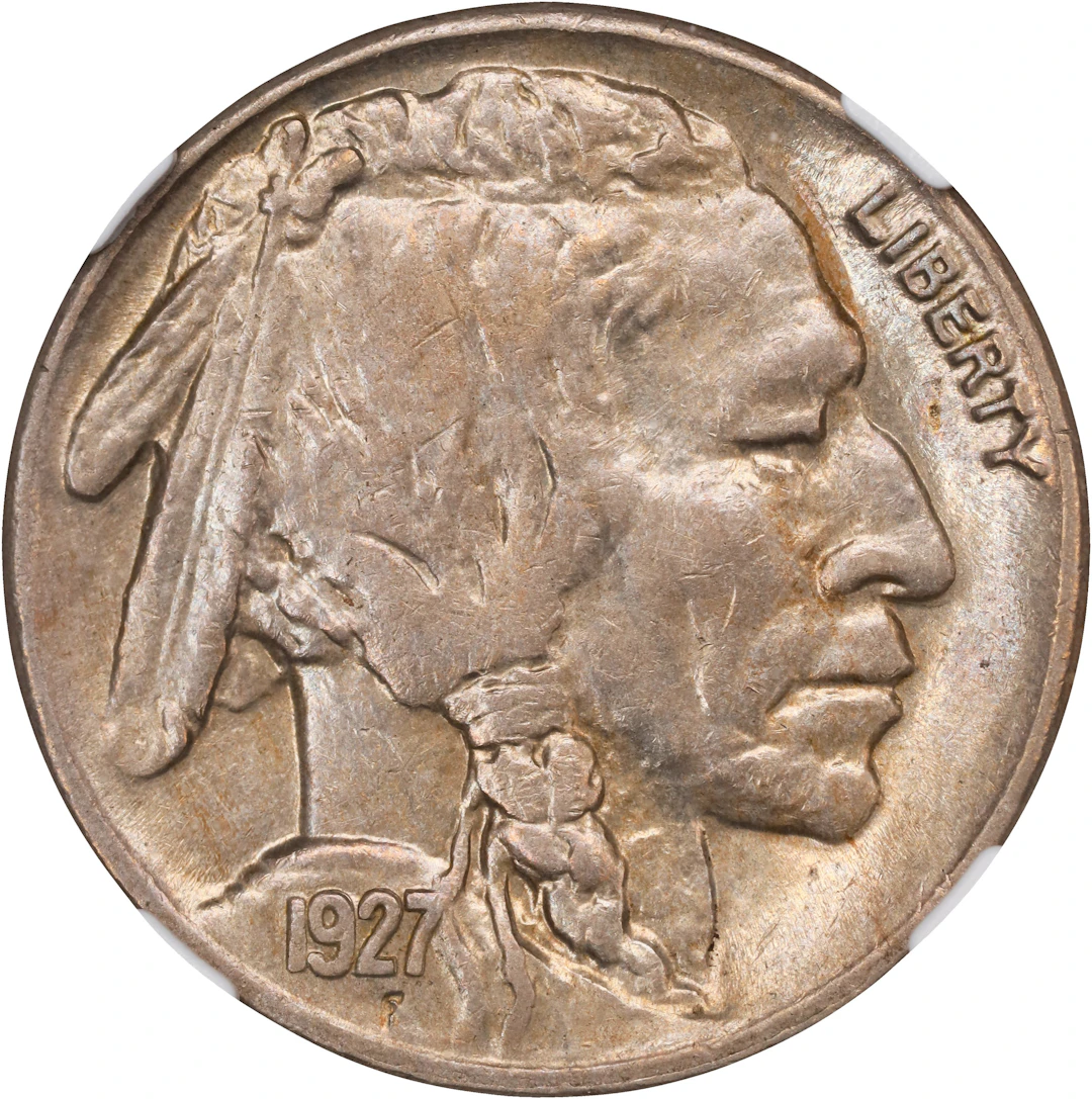 1927-S Buffalo Nickel. AU-55 (NGC). CAC.
