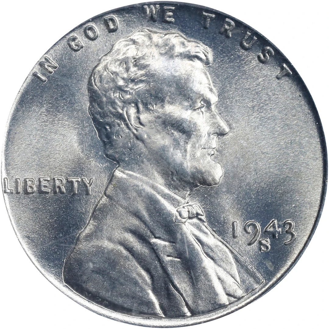 1943-S Lincoln Cent. MS-67 (PCGS). CAC. OGH Generation 3.0.