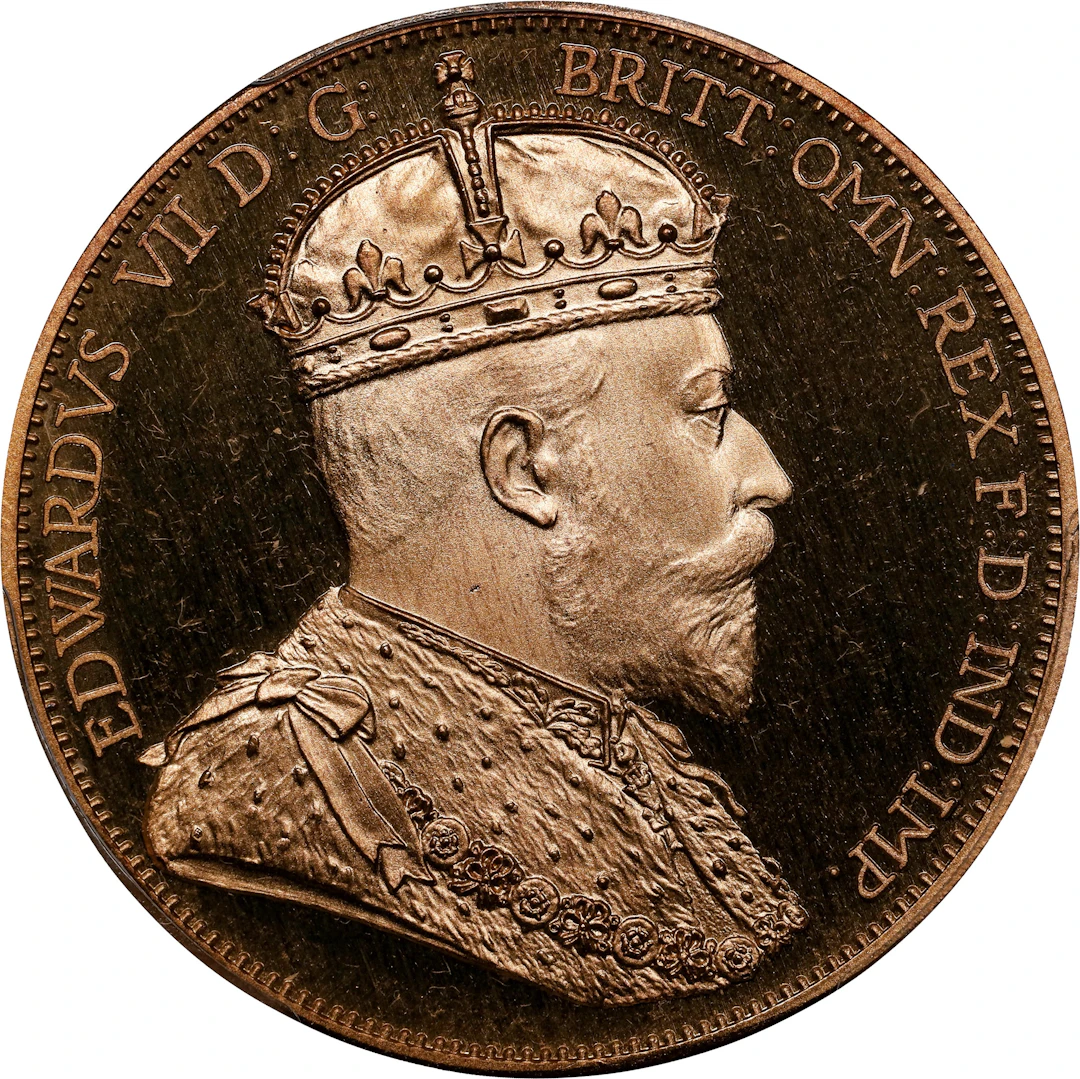 HONG KONG (SAR). INA Retro Fantasy Bronze Dollar, "1901" (ca. 2000).