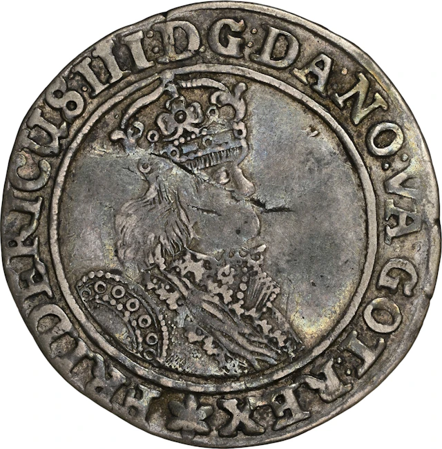 NORWAY. 1/8 Speciedaler, 1650. Christiania Mint. Frederik III. NGC EF-40.