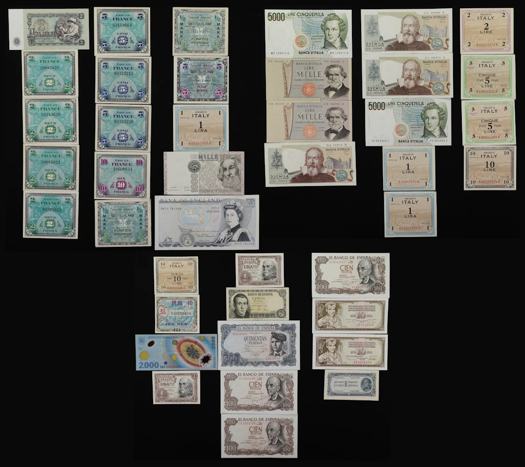 MIXED LOTS. Lot of (41). Mixed Banks. Mixed Denominations, Mixed Dates.