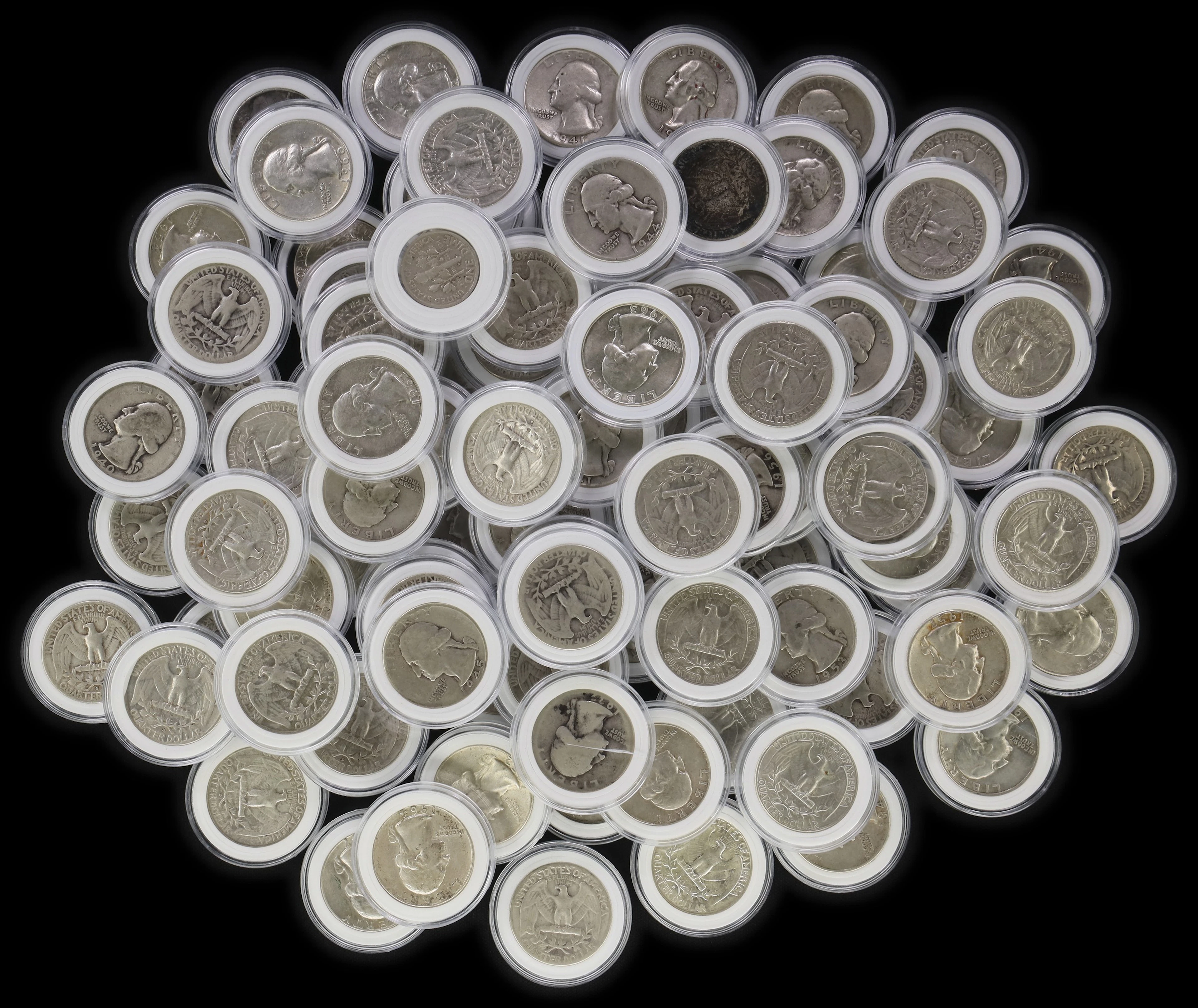(17.053 oz, 530.409 g ASW). $23.85 Face Value in 90% Mixed Denomination