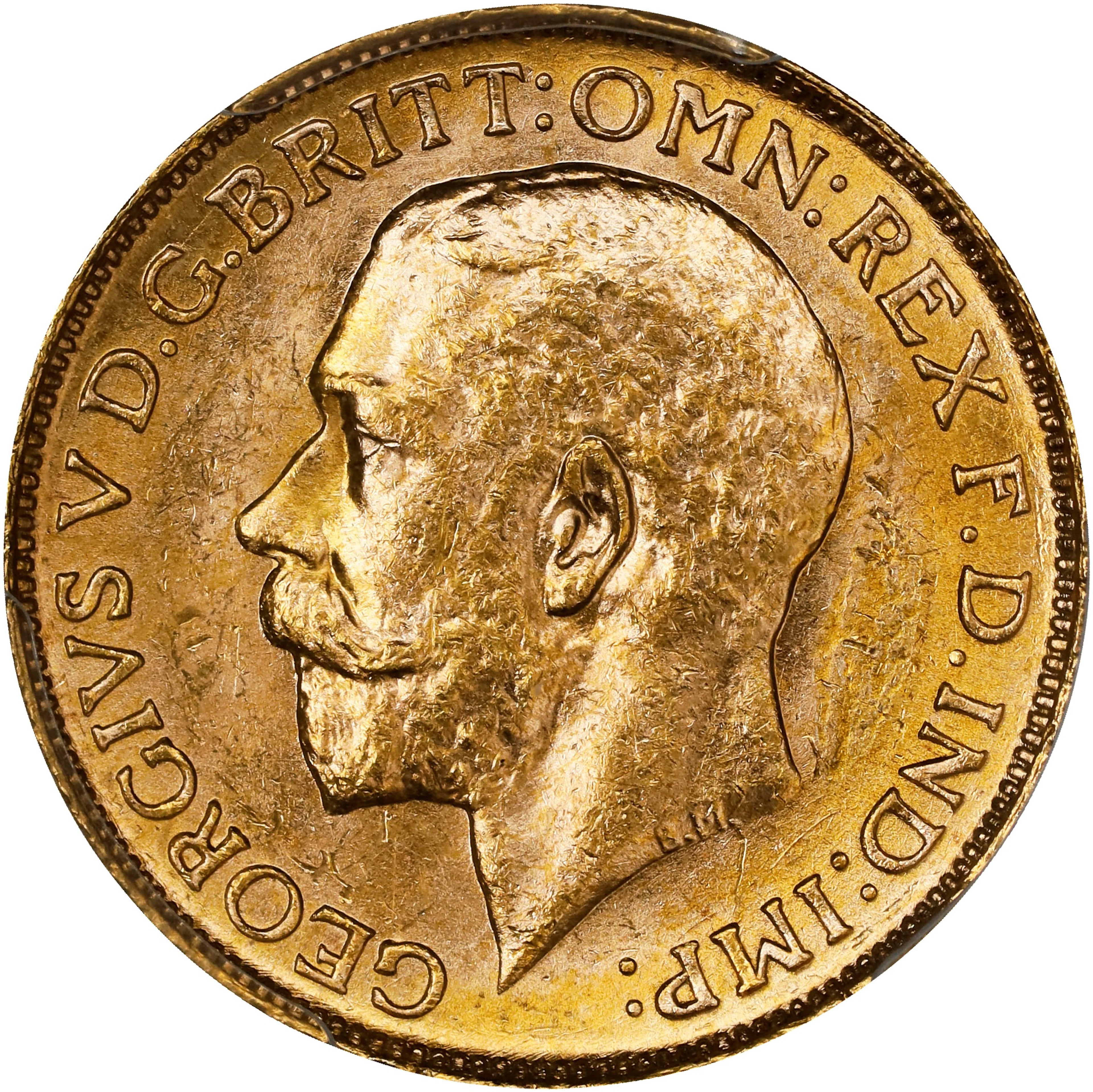 CANADA. Sovereign, 1911-C. Ottawa Mint. George V. PCGS MS-62.