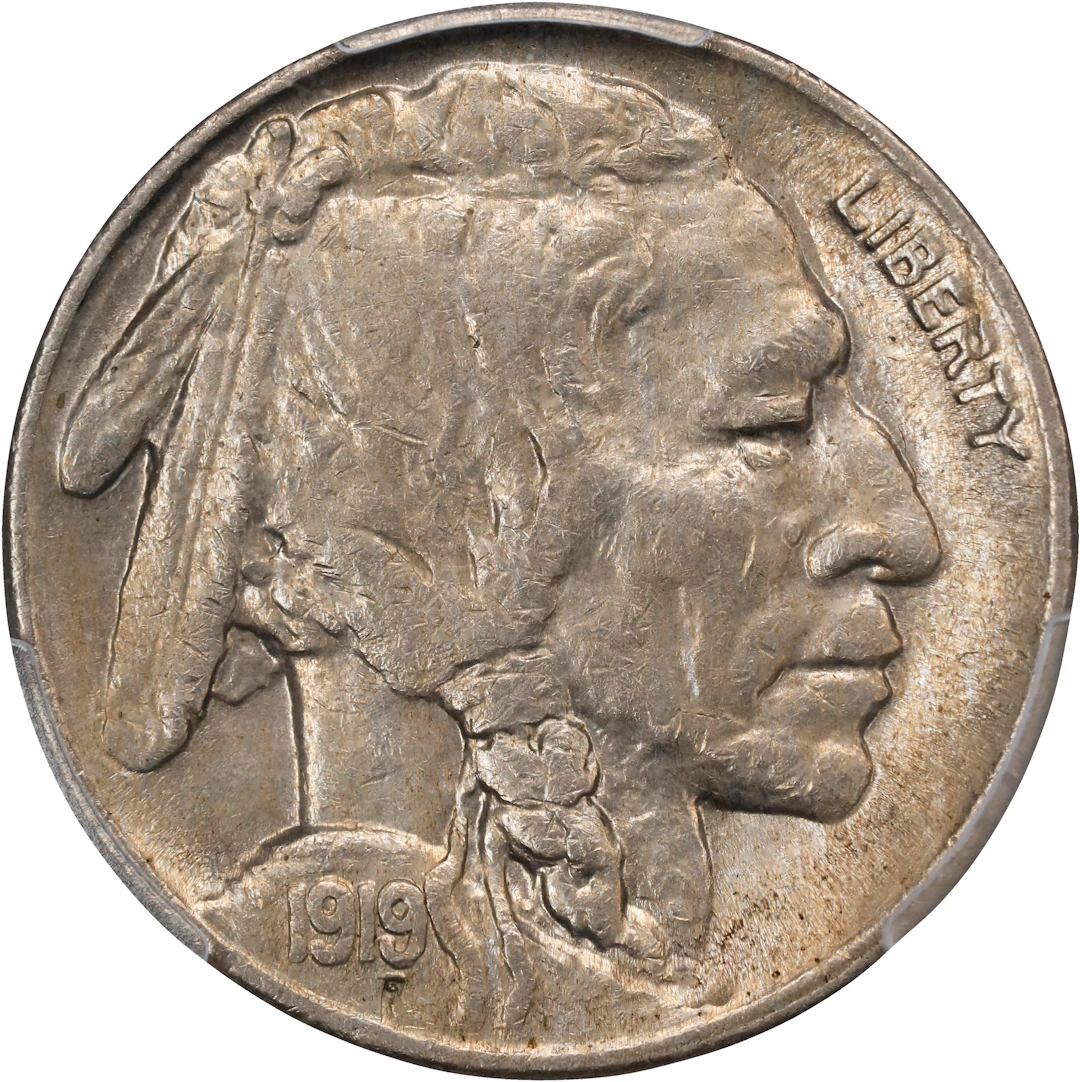 1919-S Buffalo Nickel. AU-55 (PCGS).