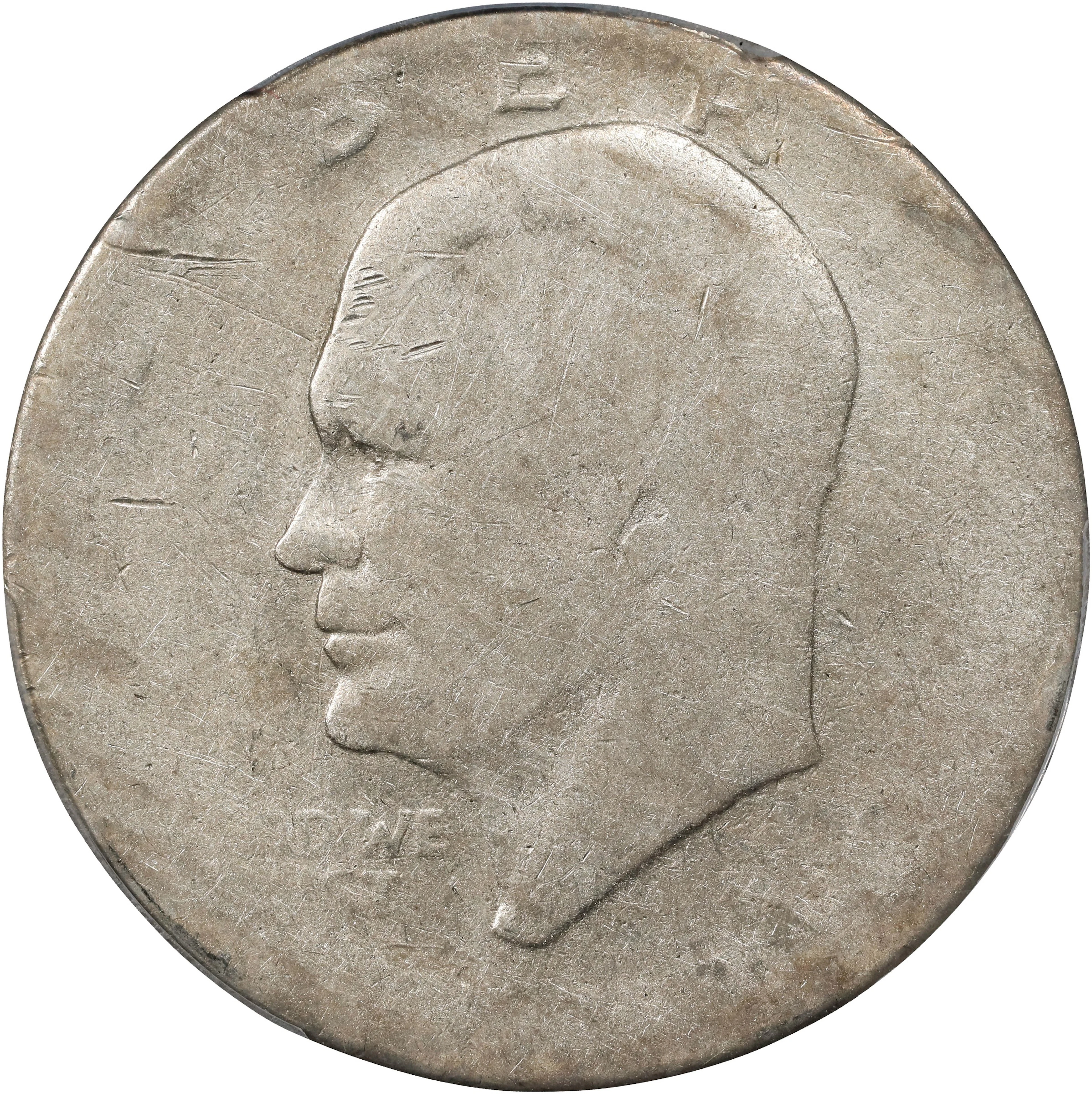 1976 Eisenhower Dollar. Type II Reverse. Fair-2 (PCGS).