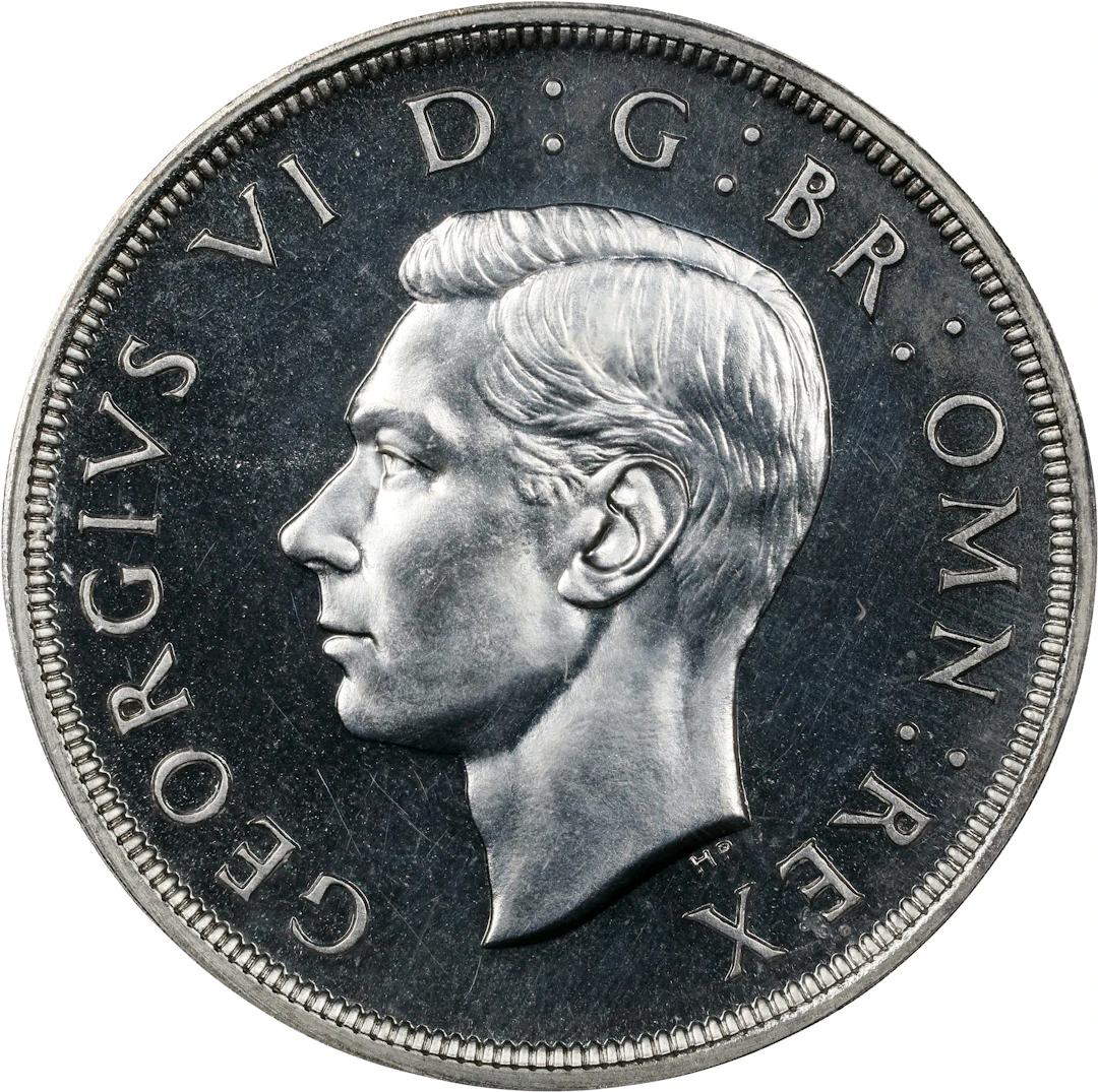GREAT BRITAIN. Crown, 1937. London Mint. George VI. PCGS PROOF-64.