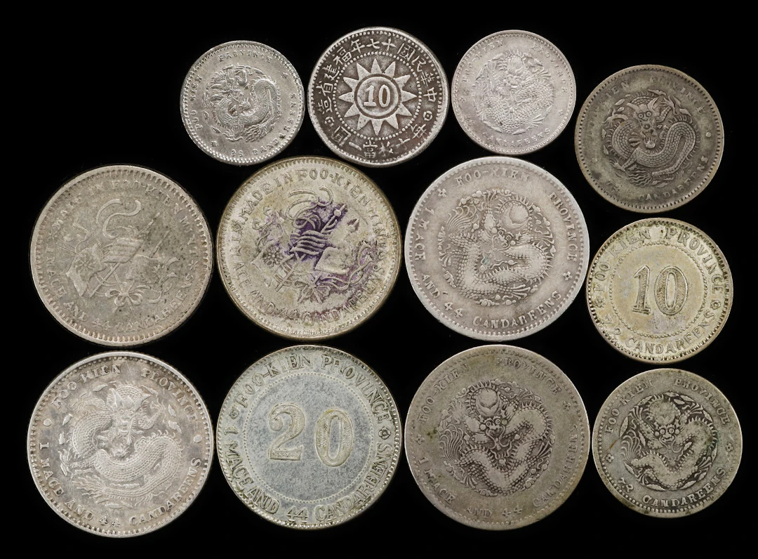 CHINA. Fukien. Group of Chopmarked Silver Minors (12 Pieces), ND (ca.