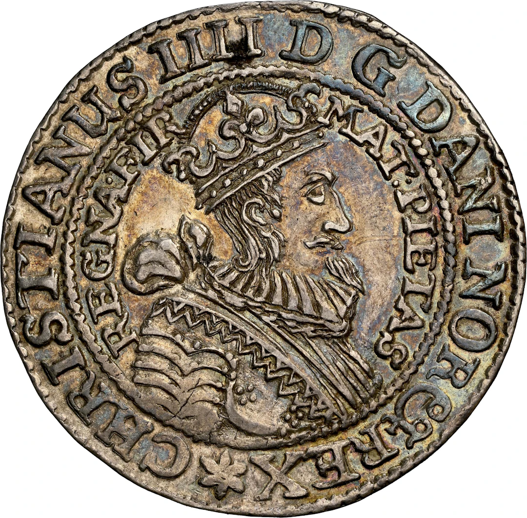 NORWAY. 1/2 Speciedaler, 1636. Christiania Mint. Christian IV. NGC AU-58.
