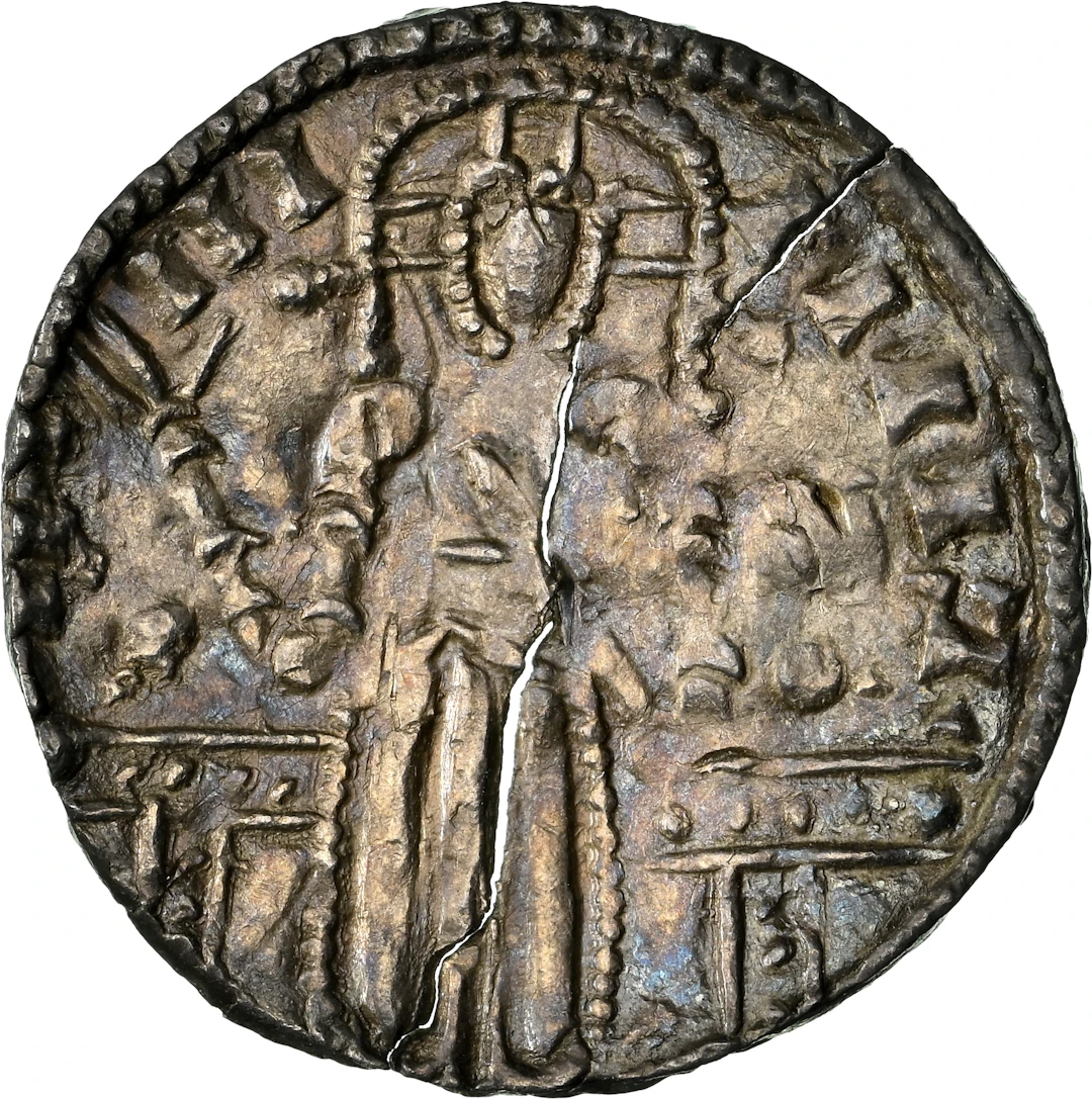 DENMARK. Penny, ND (1047-75). Lund Mint. Svend II Estridsen. NGC AU