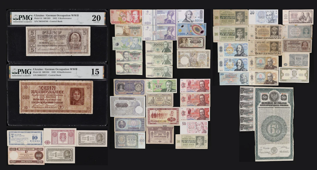 MIXED LOTS. Lot of (50). Mixed Banks. Mixed Denominations, Mixed Dates.