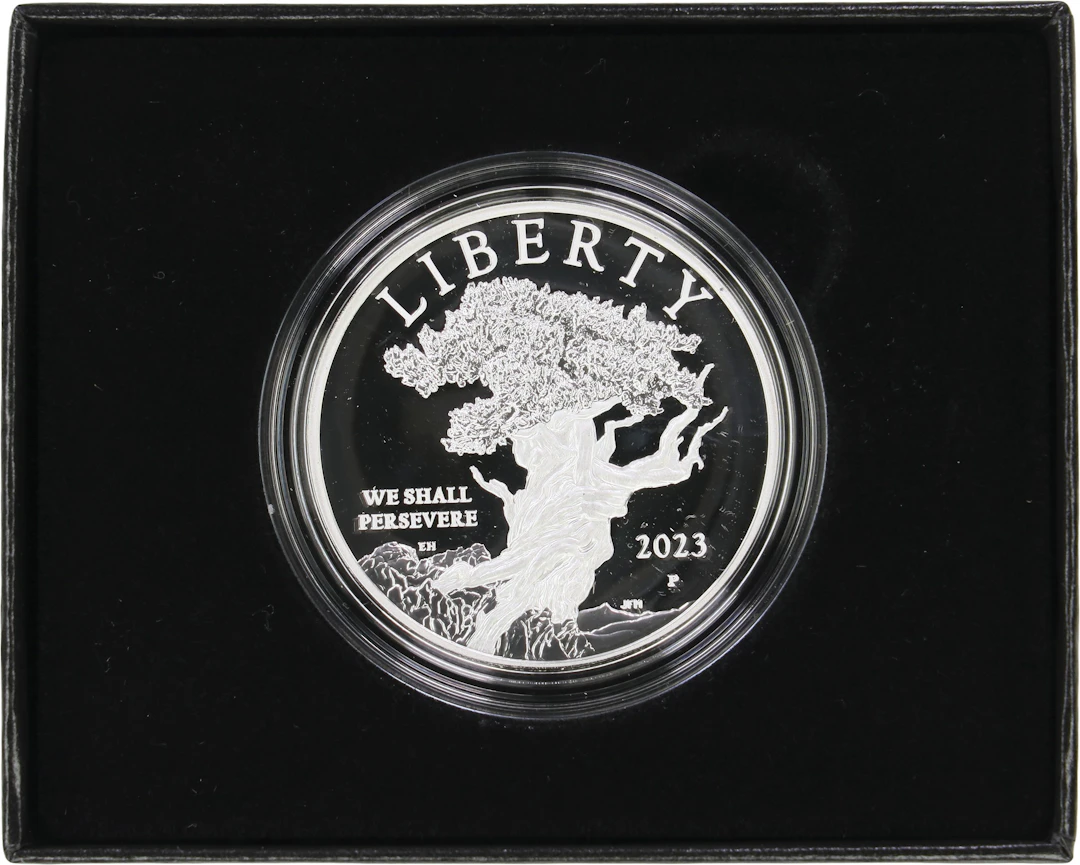 (1 oz, 31.104 g ASW). 2023-P American Liberty Silver Medal. Proof.