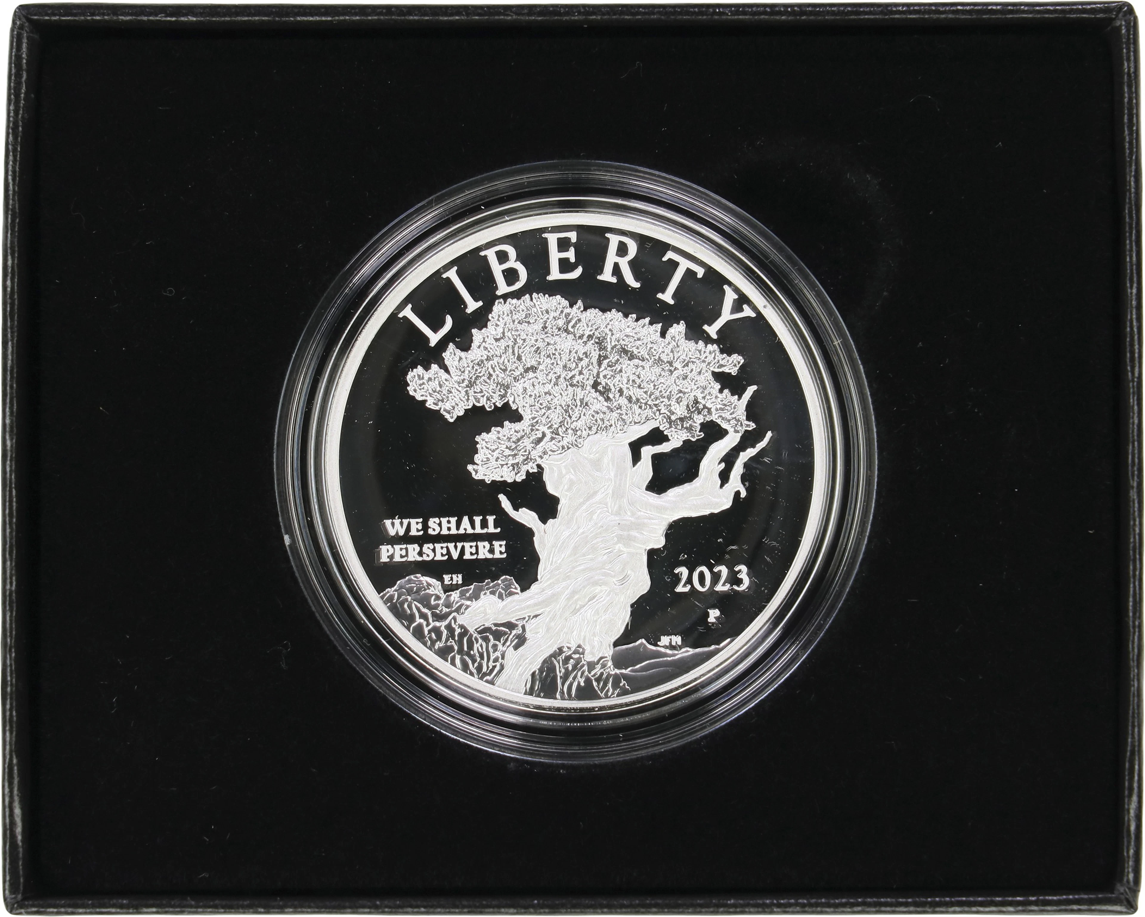 (1 oz, 31.104 g ASW). 2023-P American Liberty Silver Medal. Proof.