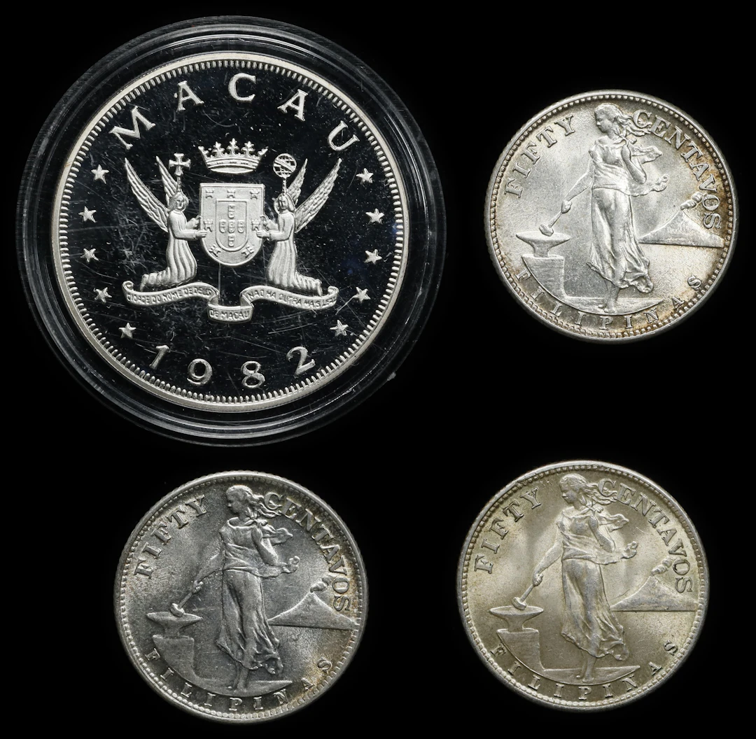MIXED LOTS. Quartet of Silver Denominations (4 Pieces), 1944-82. Average