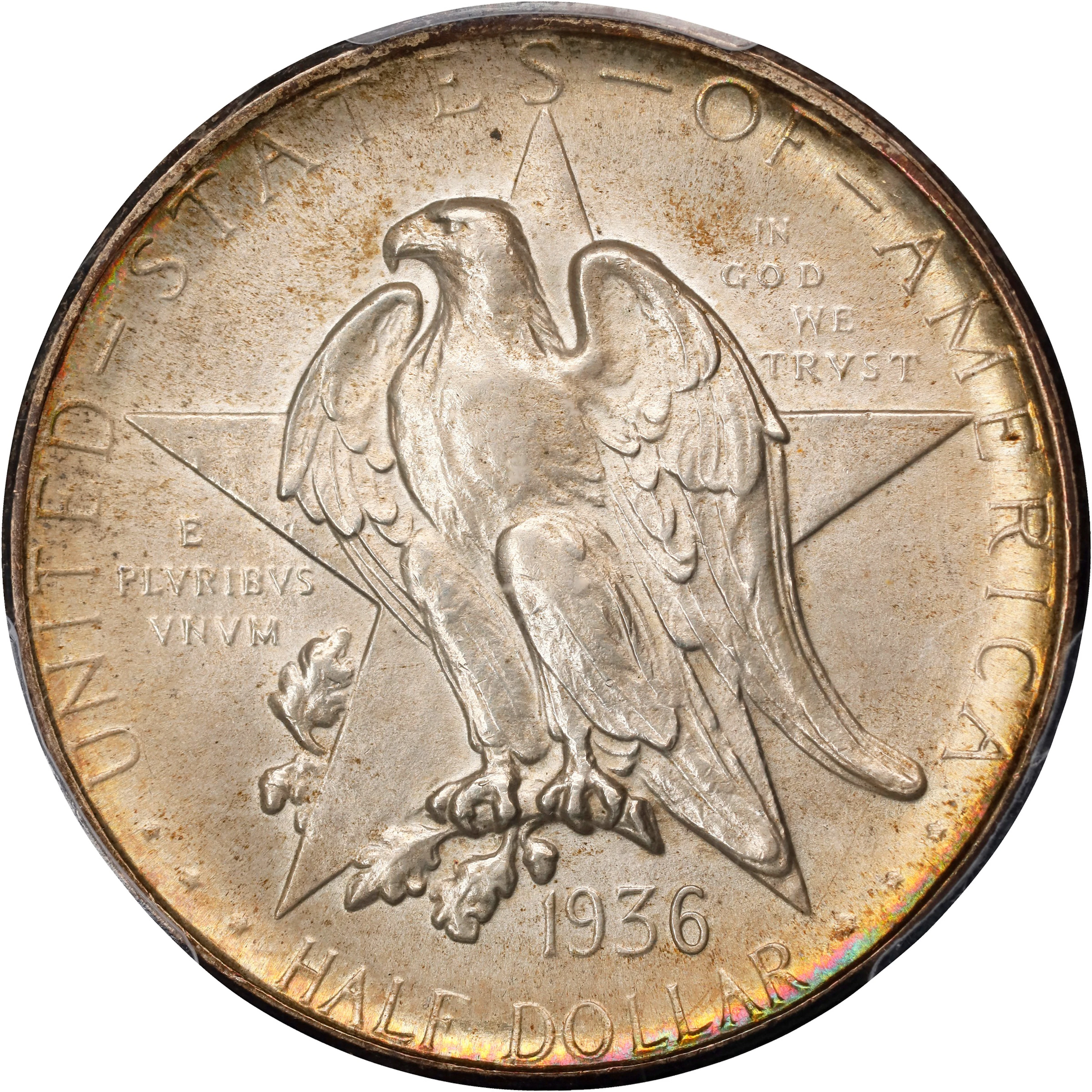 1936-D Texas Independence Centennial. MS-64 (PCGS).