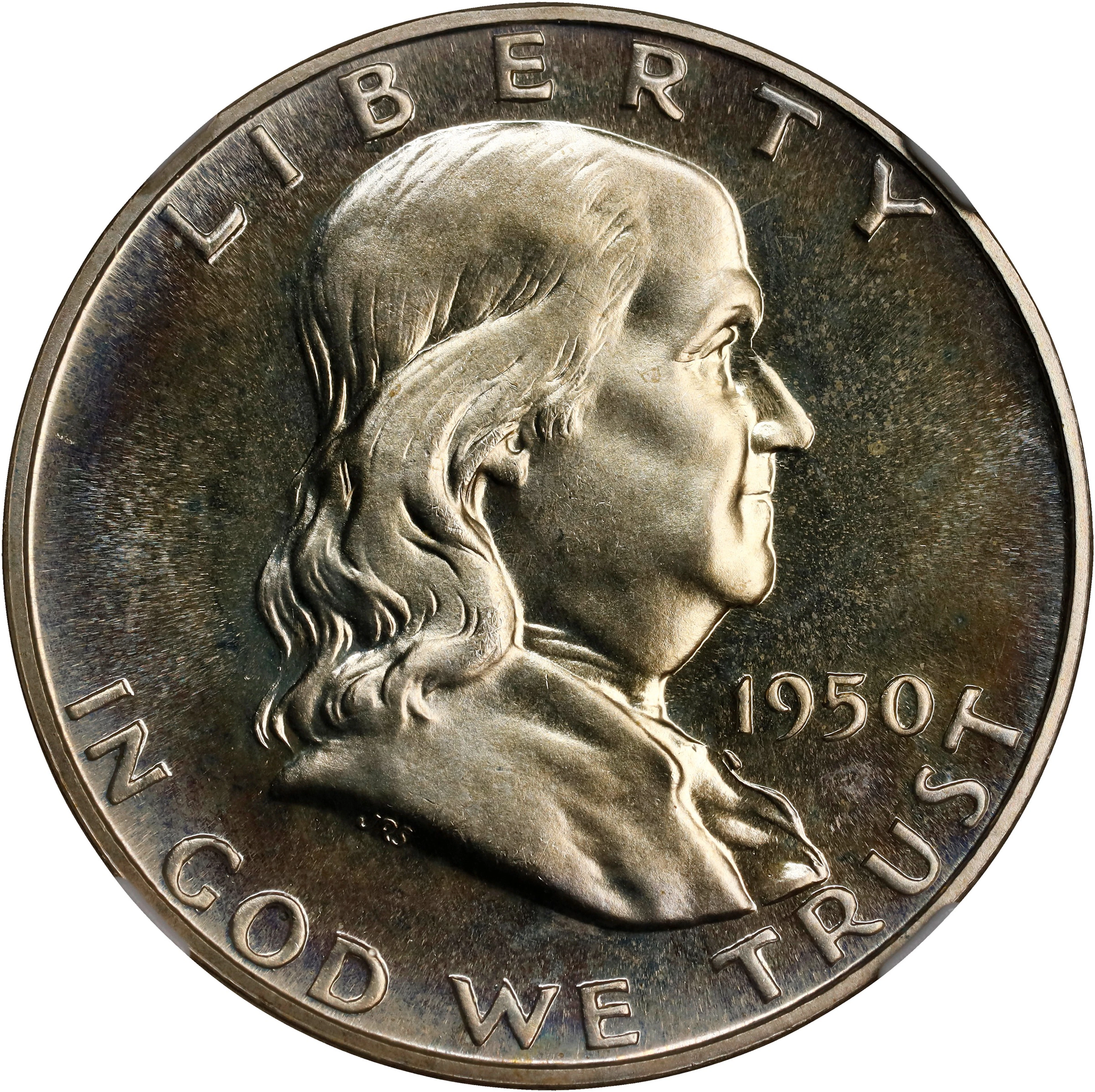 1950 Franklin Half Dollar. Proof-66 (NGC).