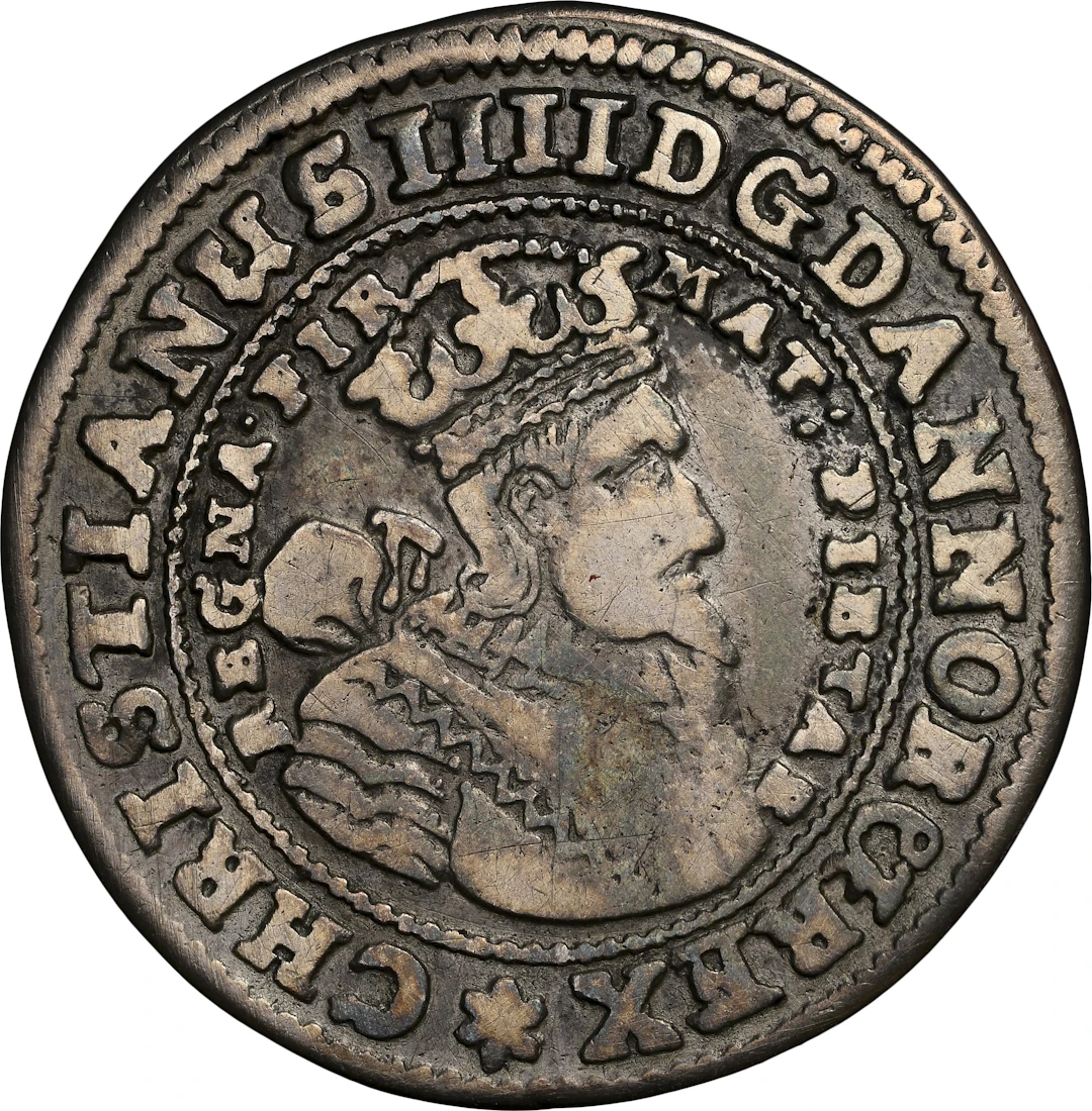 NORWAY. 1/8 Speciedaler, 1646. Cristiania Mint. Christian IV. NGC