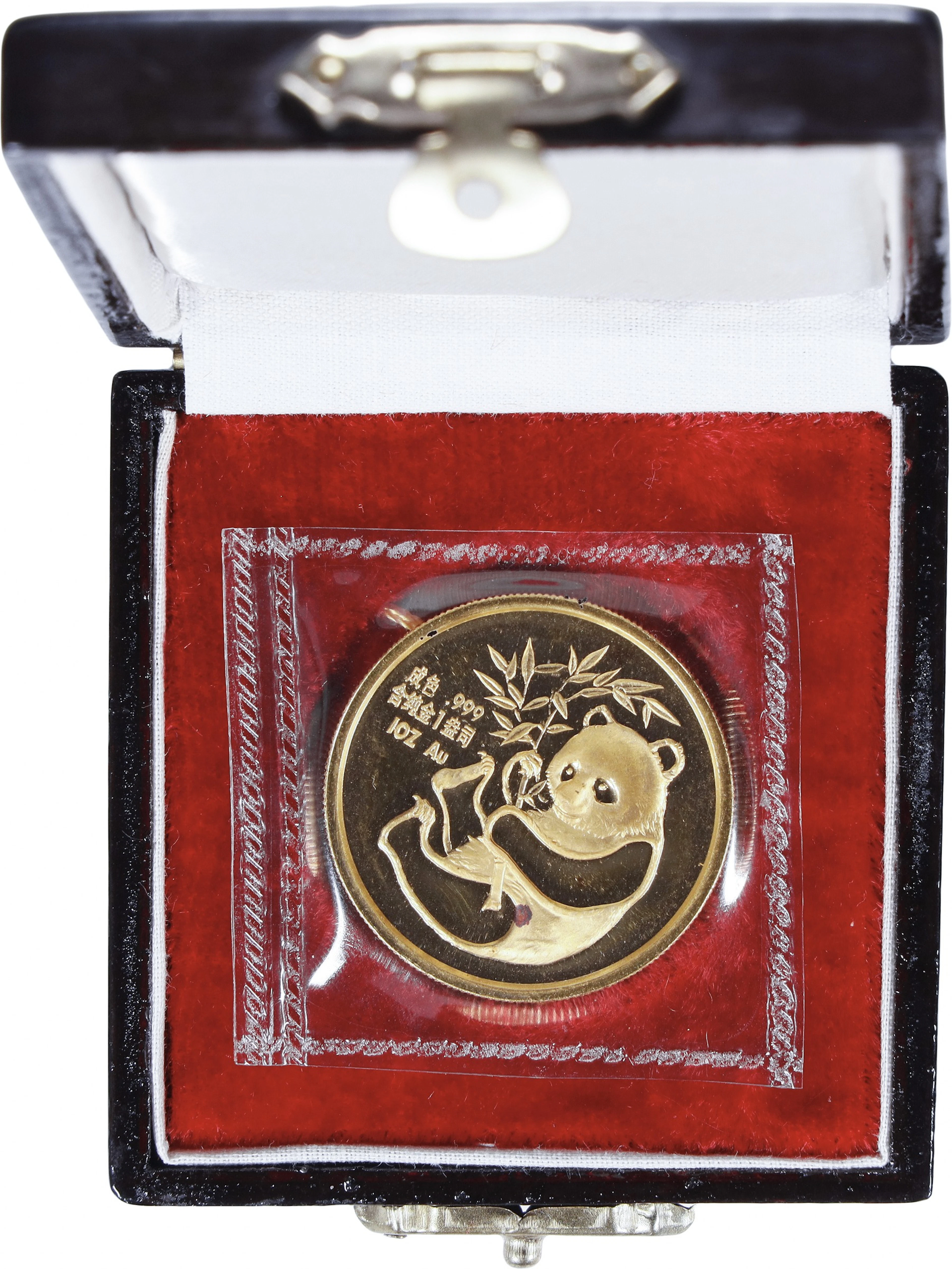(1 oz, 31.104 g AGW). China. 1987 San Francisco International Coin