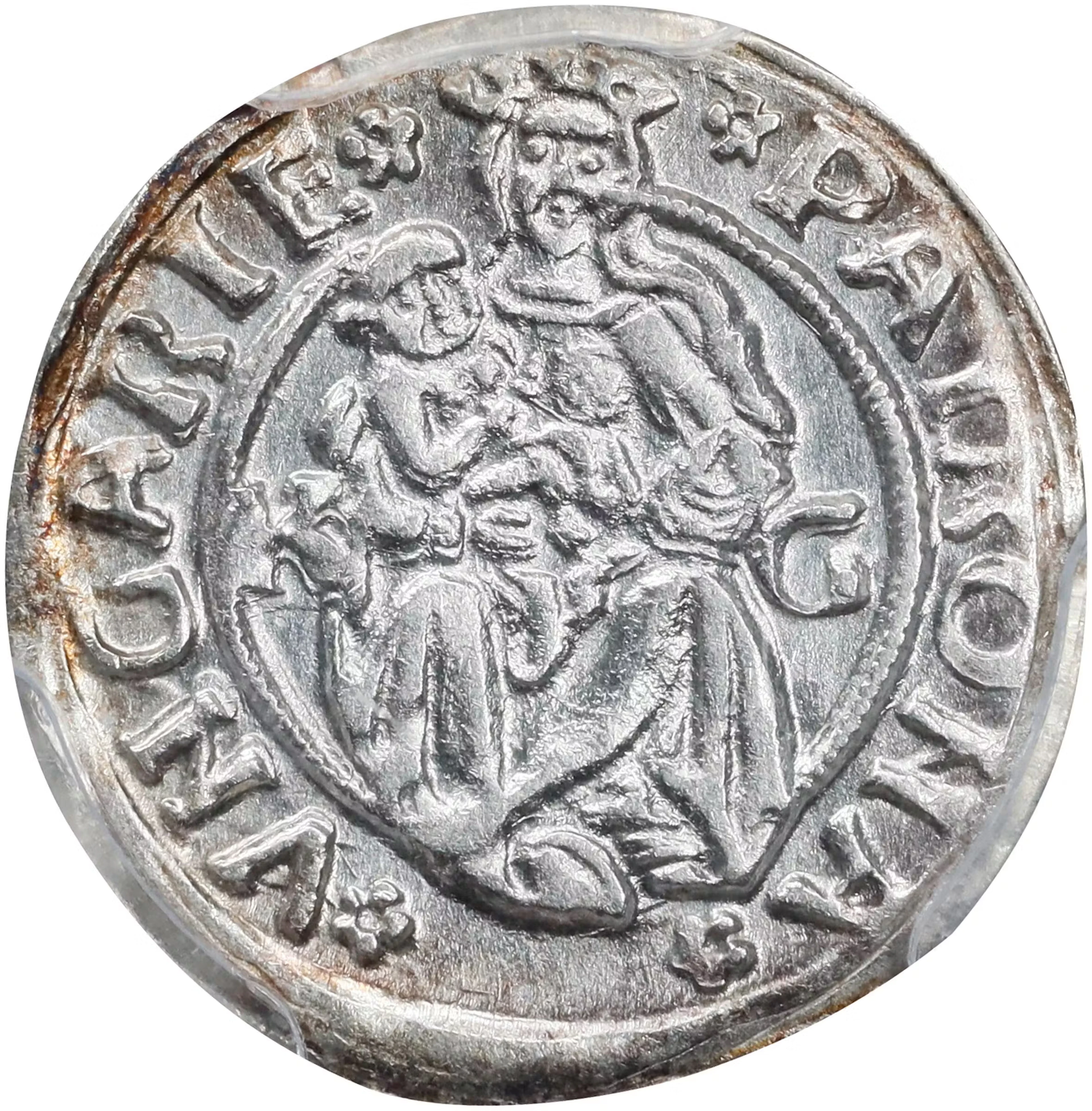 HUNGARY. Denar, 1509-KG. Ferdinand I. PCGS MS-65.