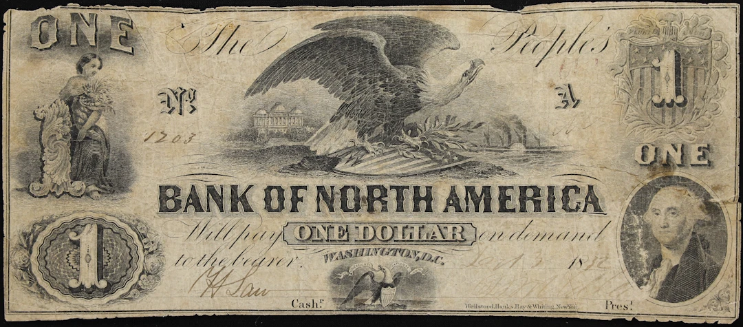Washington, District of Columbia. People's Bank of North America.