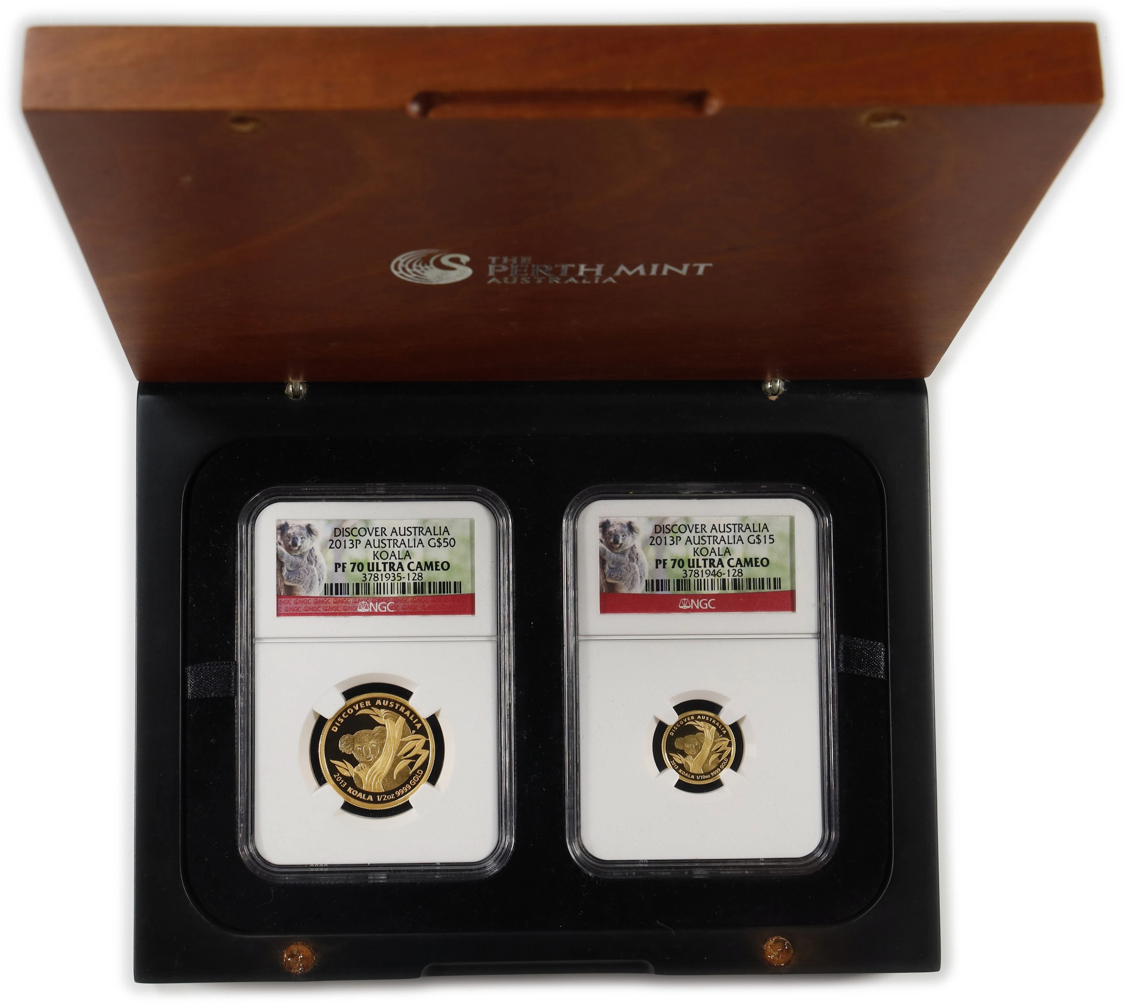 (0.6 oz, 18.662 g AGW). Australia. 2013-P Perth Mint Discover Australia