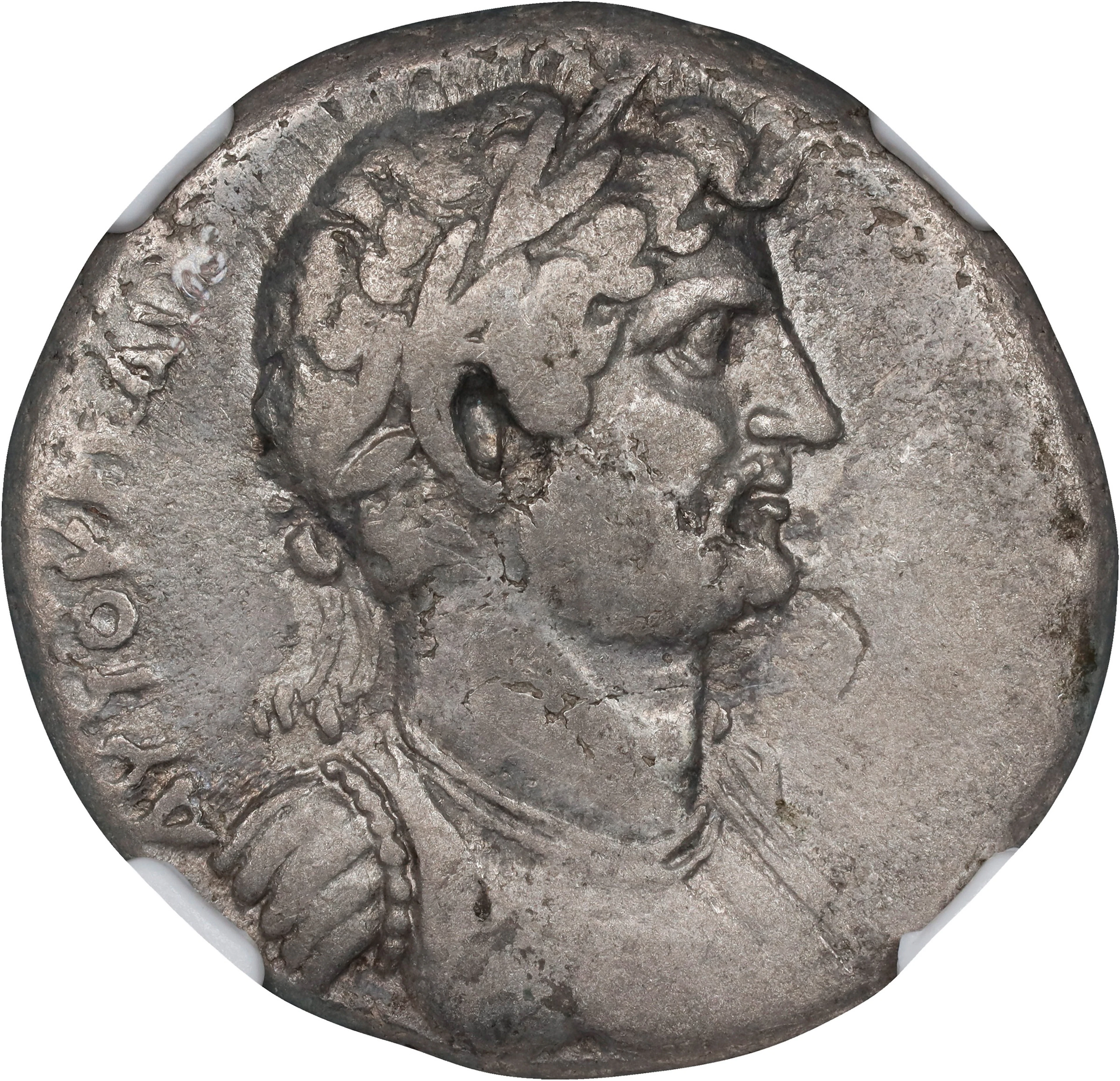 HADRIAN, A.D. 117-138. Cilicia, Aegeae. AR Tetradrachm, Year 179 (A.D.