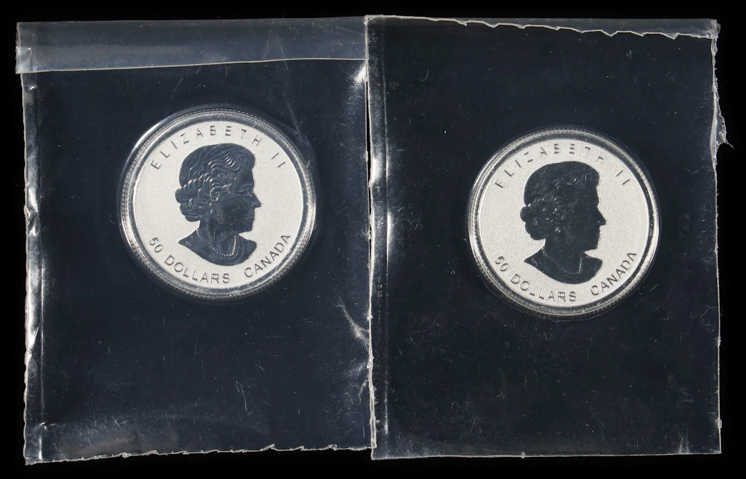 (1 oz, 31.104 g APtW). Canada. Lot of (2) 2017 1/2 oz War of 1812 Platinum $50.