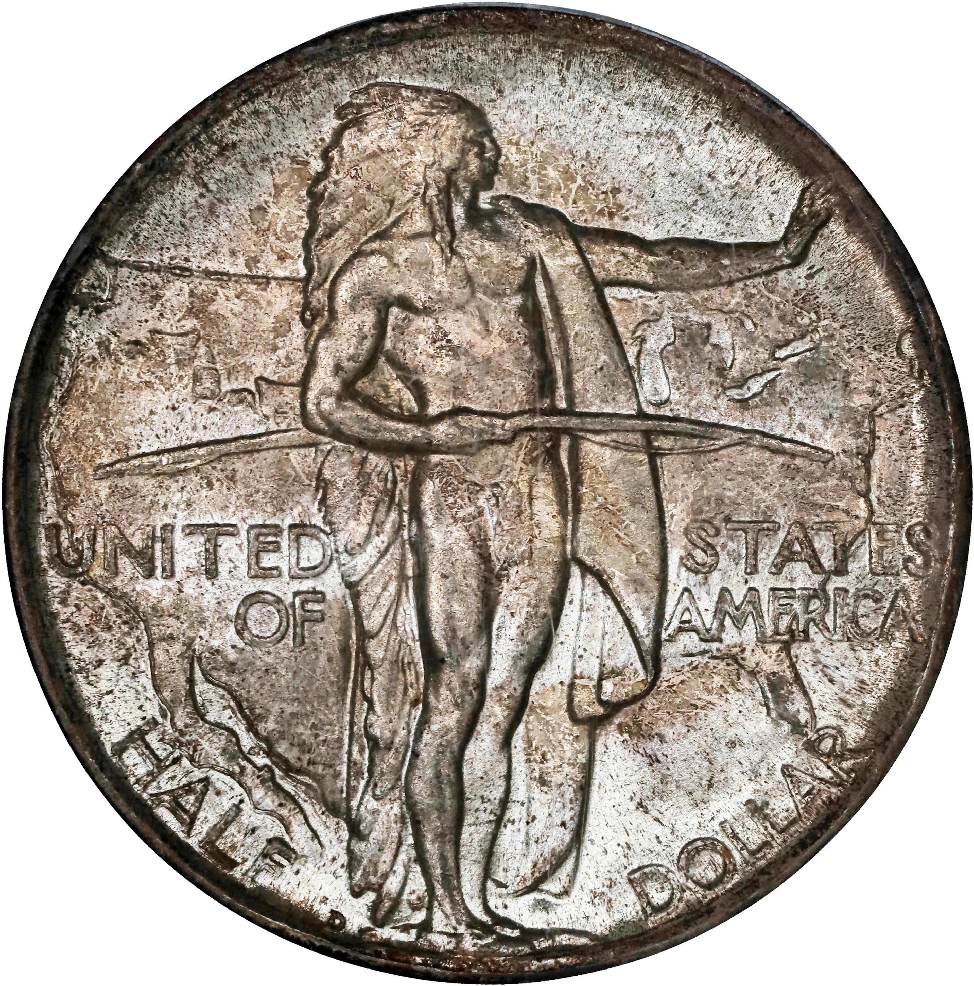 1933-D Oregon Trail Memorial. MS-65 (PCGS). Gold CAC. OGH Generation 3.1.