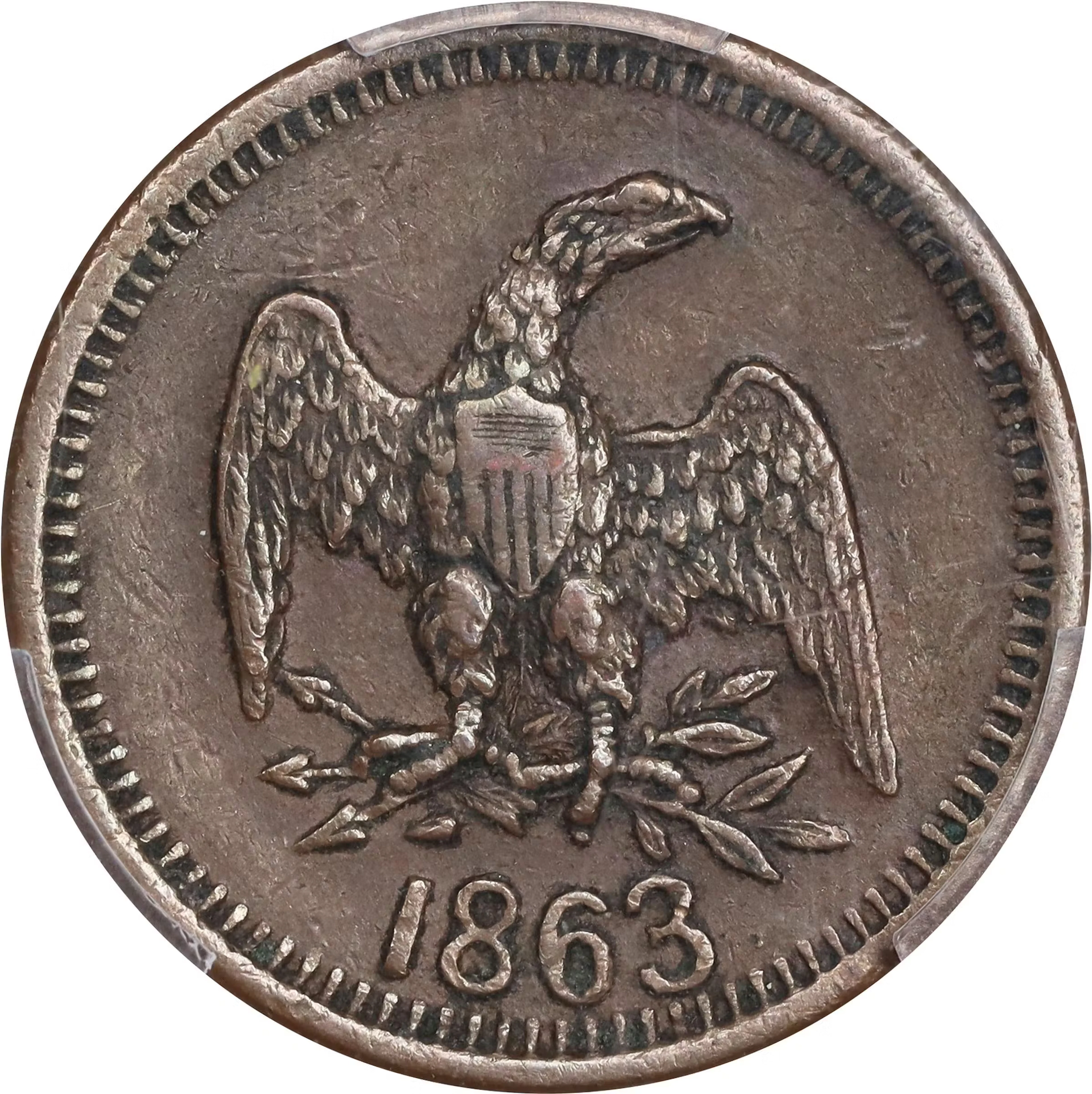 WISCONSIN. North Prairie. 1863 William H. Bogardus. Fuld-550A-1a.