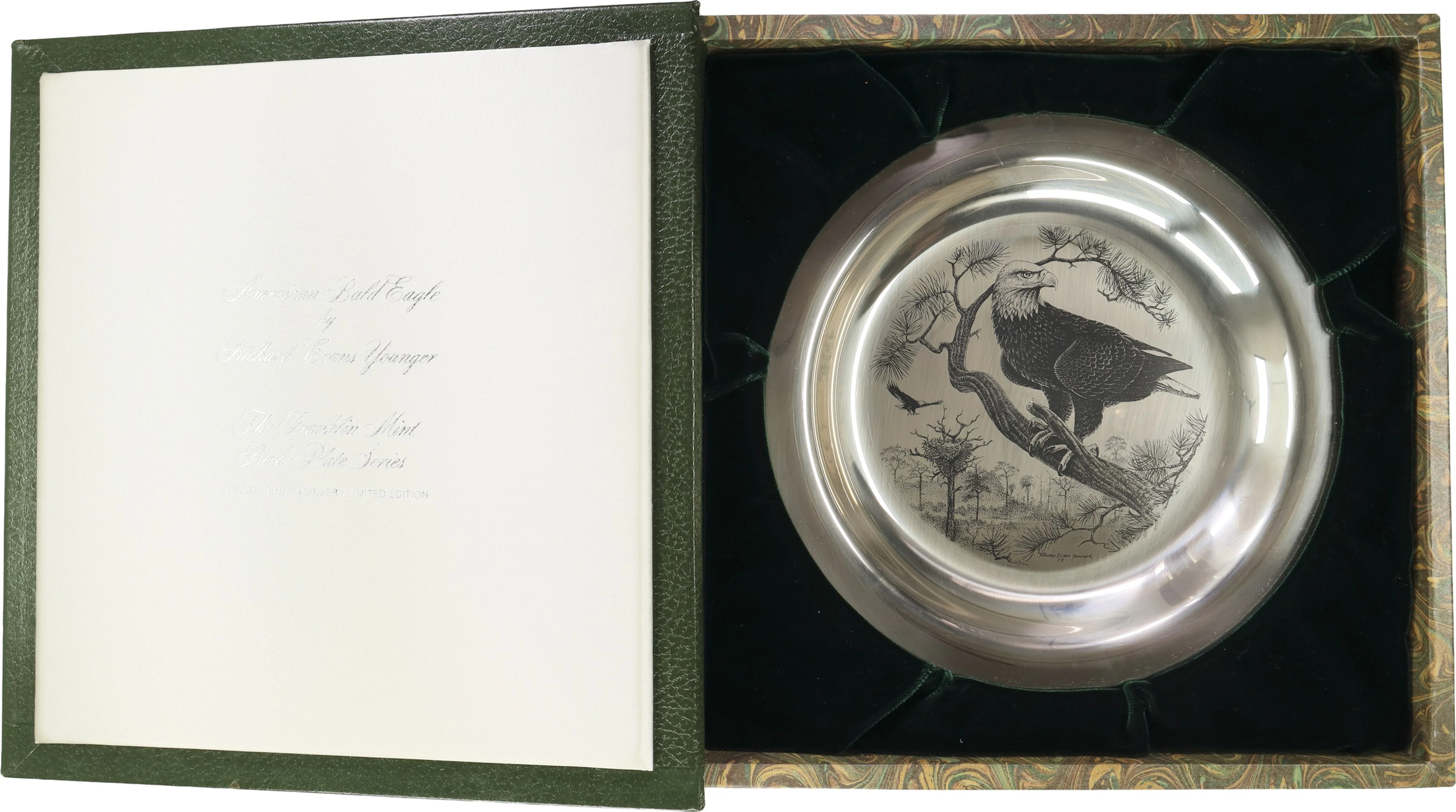 (5.426 oz, 168.76 g ASW). Franklin Mint American Bald Eagle Limited