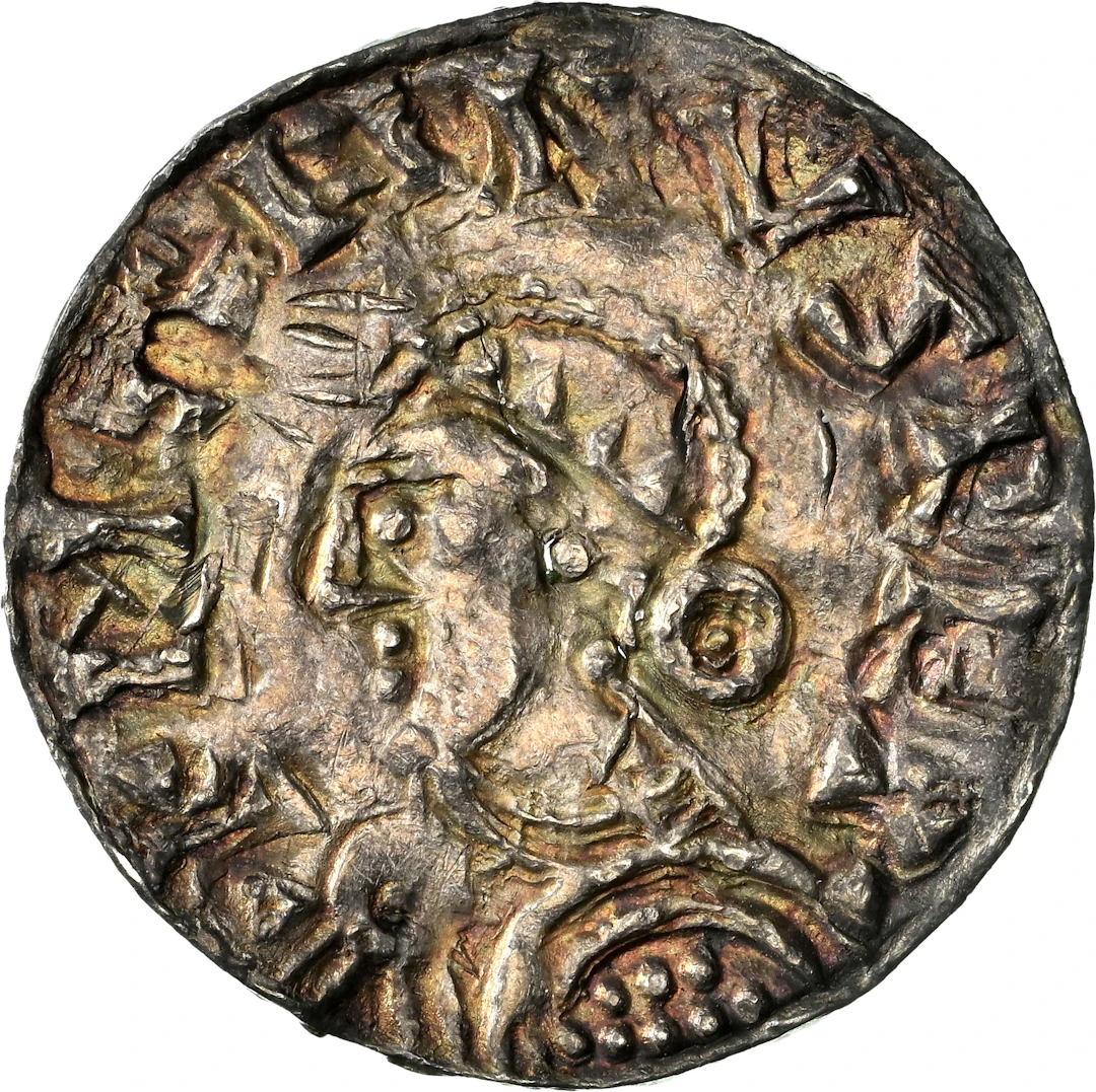 DENMARK. Penny, ND (1042-47). Lund Mint. Magnus I, "the Good" (Magnus
