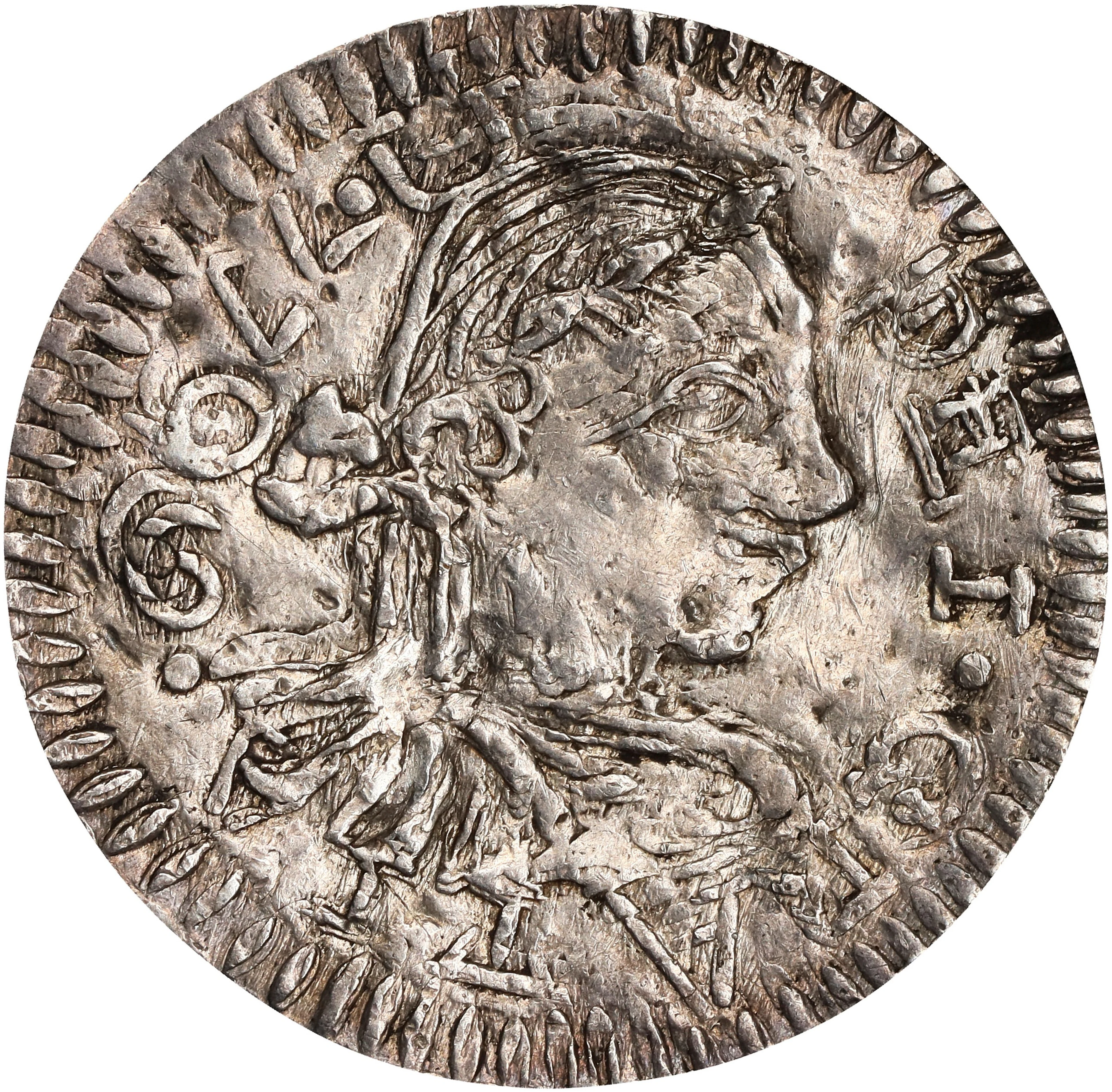 SPANISH COLONIAL. Contemporary Counterfeit 2 Reales, "1779". VERY