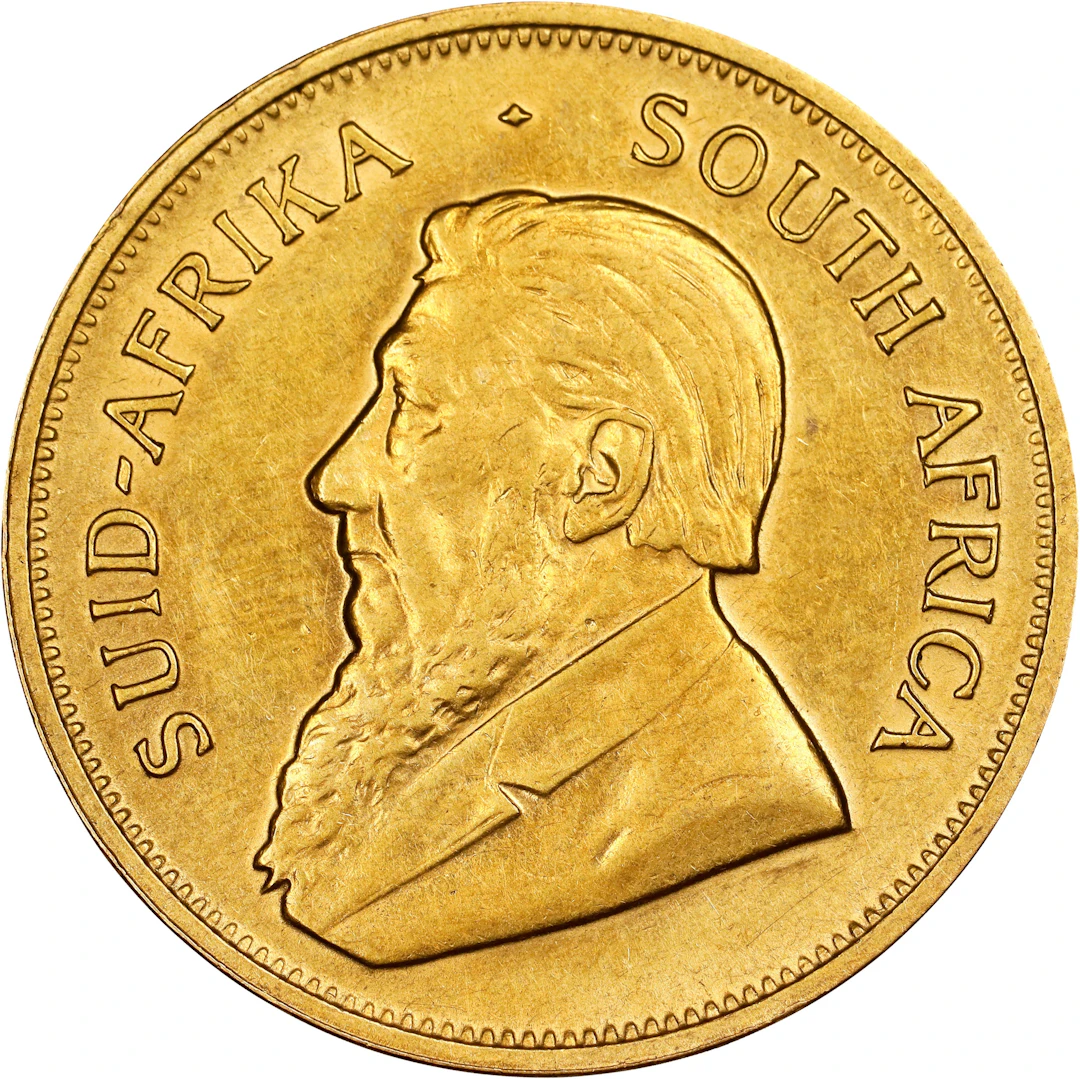 (1 oz, 31.104 g AGW). South Africa. 1976 1 oz Gold Krugerrand.