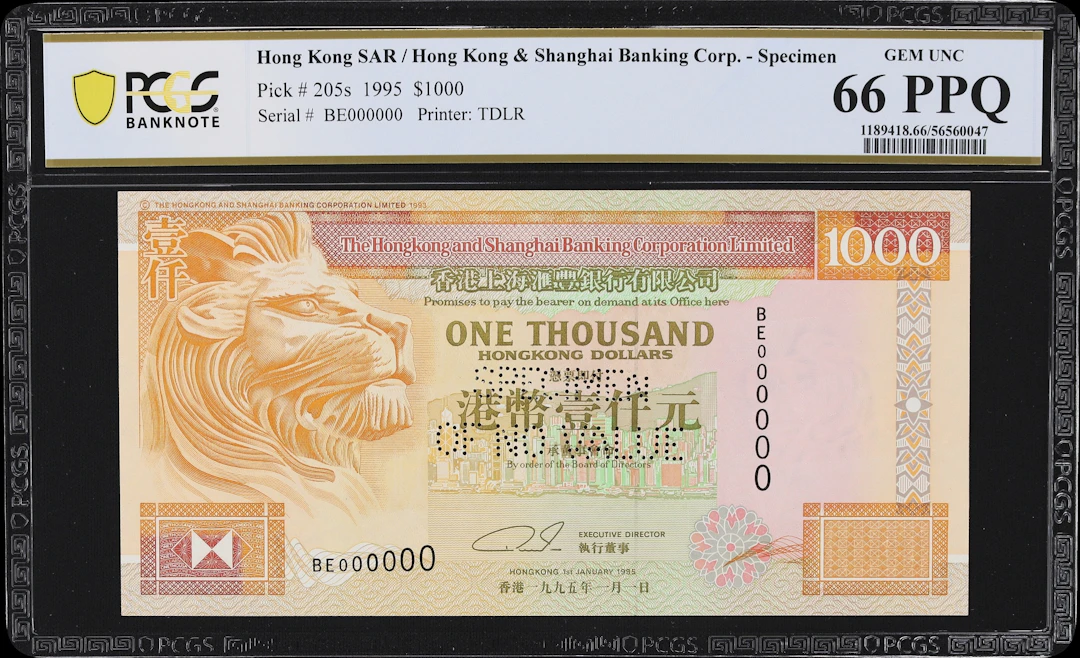 HONG KONG (SAR). Hong Kong & Shanghai Banking Corporation Limited.